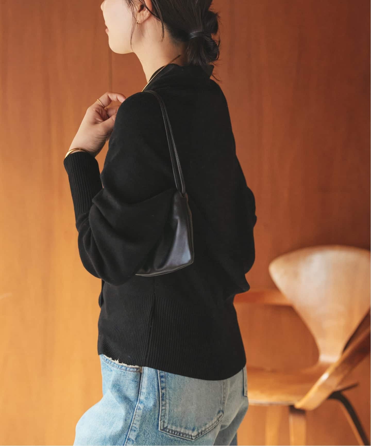 LE PETIT PULLE / ル プティ プレ 別注 TULIP COLLAR カーディガン