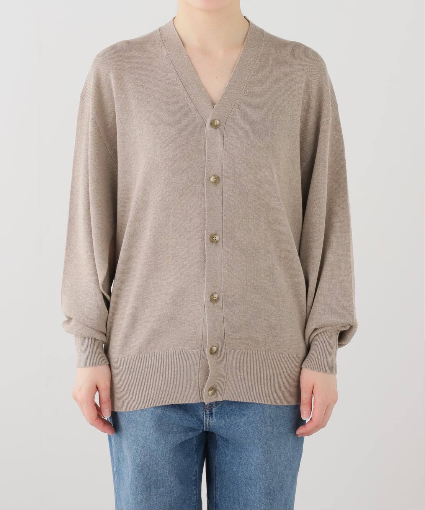 プラージュ新品☆ 【シーオール】BOLO OVER SIZED カーディガン SEEALL / シーオール OVERSIZED LONG カーディガン（カーディガン