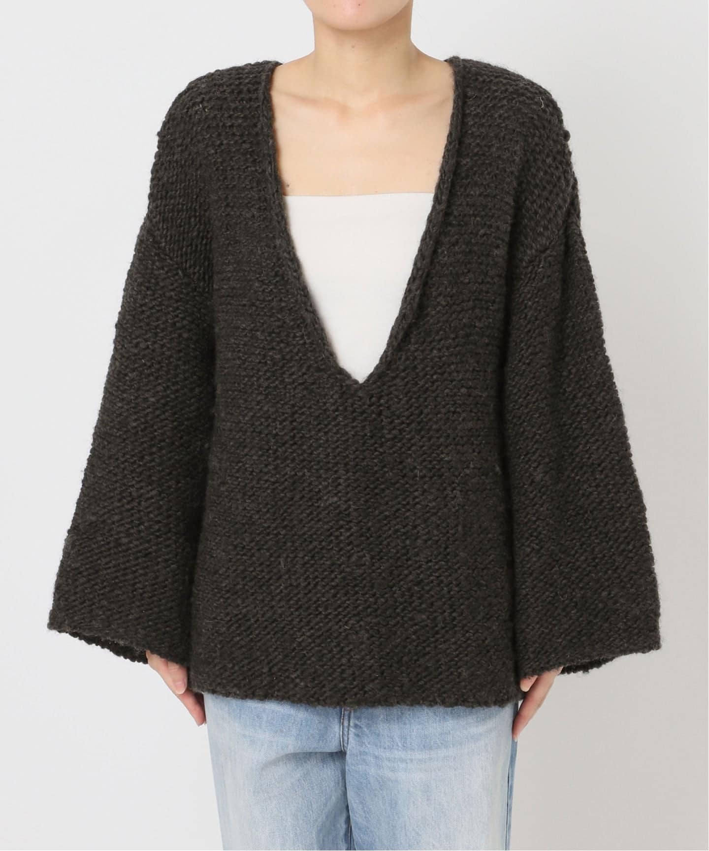 plage ENRICA エンリカ 別注 LACE プルオーバー ブラック 追加予約》ENRICA / エンリカ NEW PIN プルオーバー（ニット／セーター