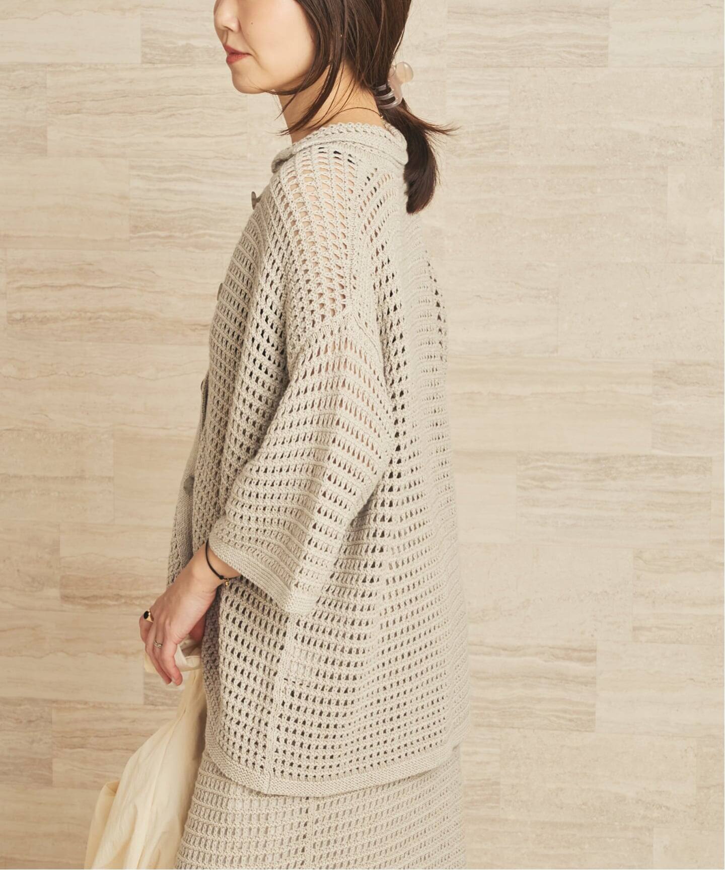 LAUREN MANOOGIAN OVERSIZE KNITニット Lauren Manoogian - Knitweave Pullover in Oatmeal – gravitypope