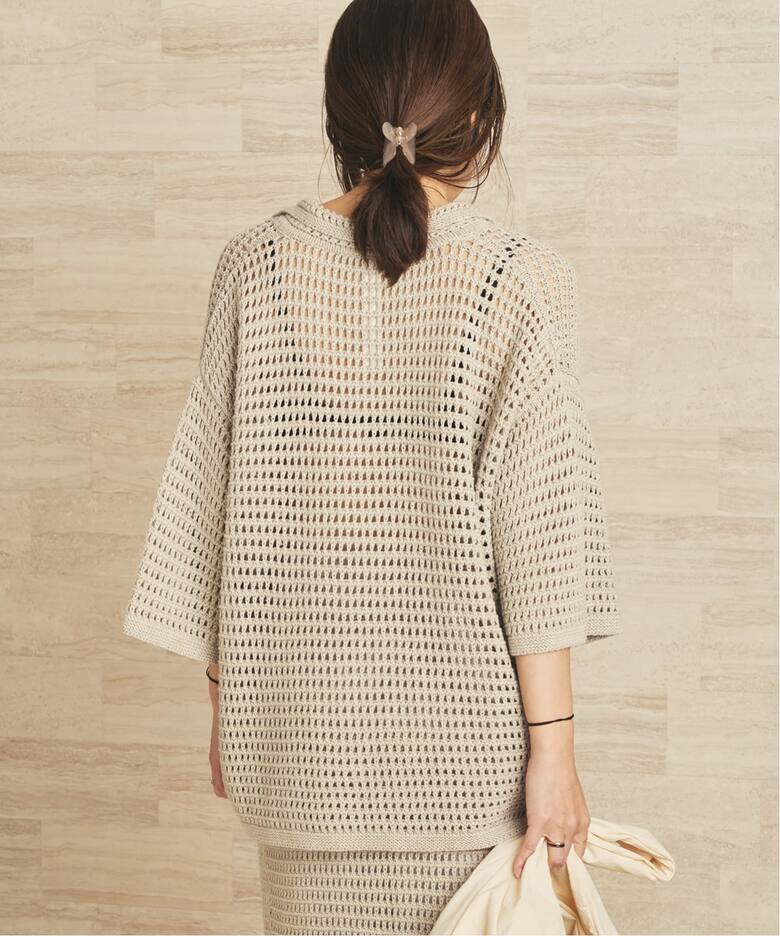 LAUREN MANOOGIAN / ローレン マヌージアン NET SHIRT ニット（ニット 