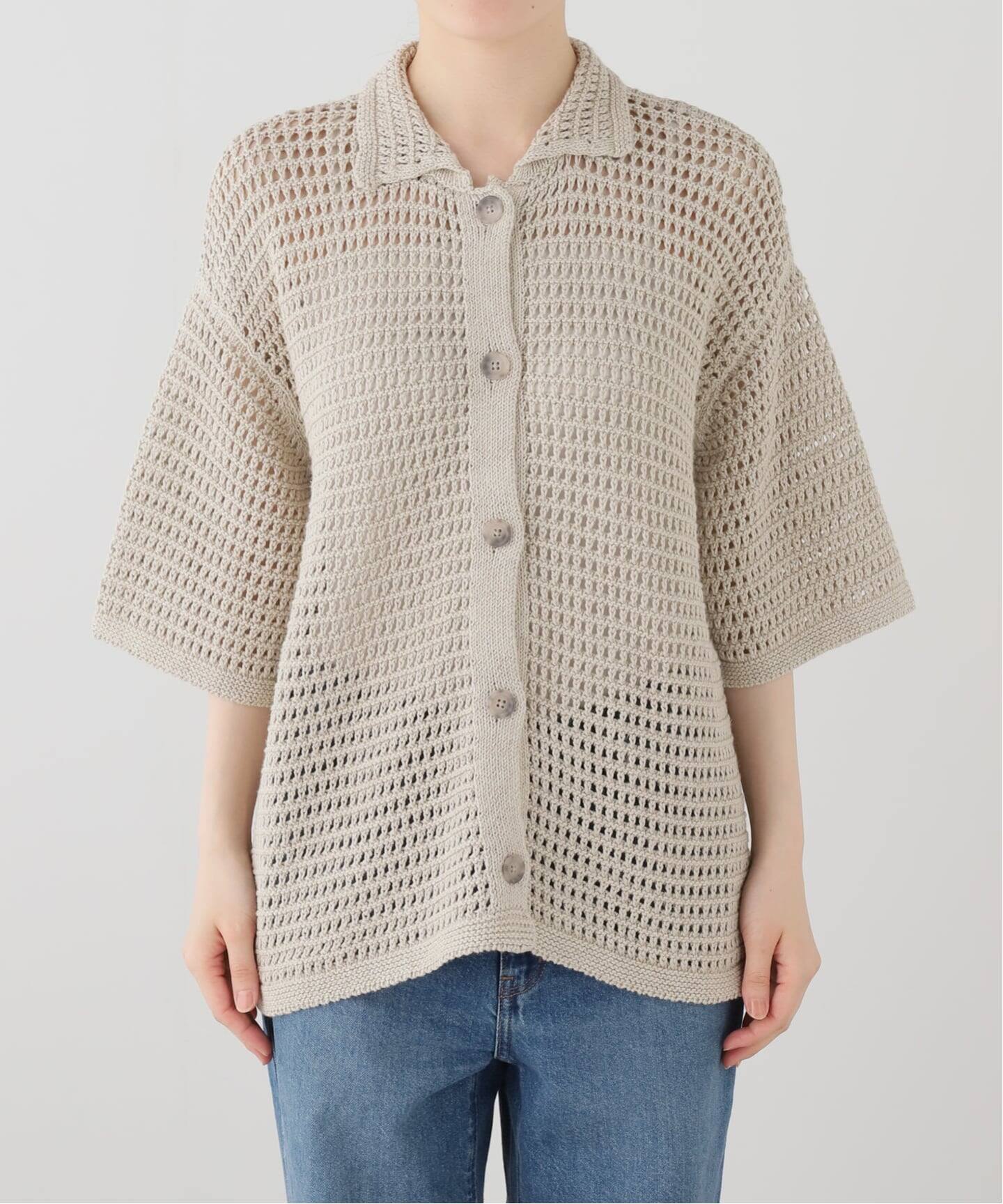 LAUREN MANOOGIAN / ローレン マヌージアン NET SHIRT ニット（ニット