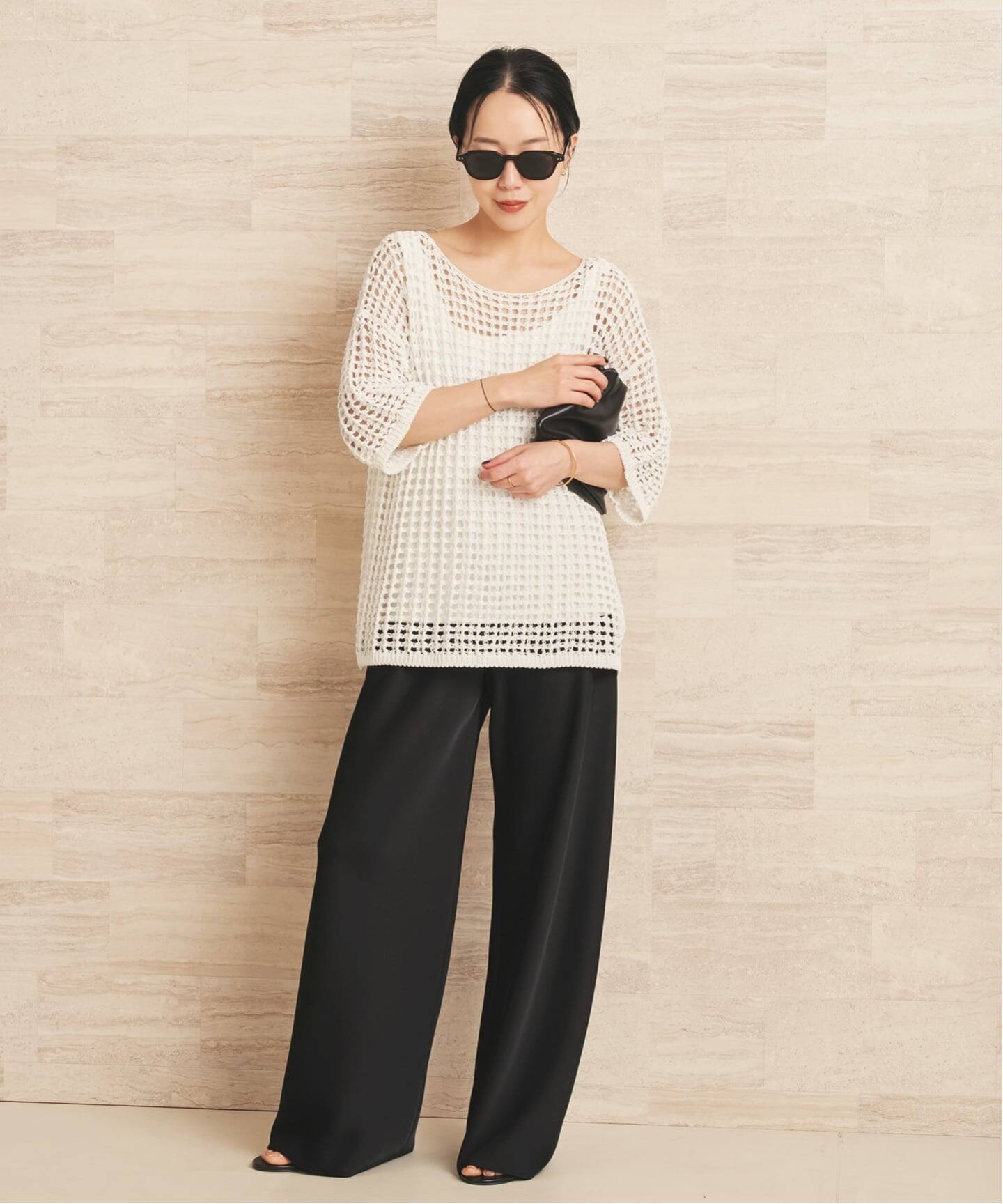 plage ROBERTO COLLINA アンサンブル WANT IT！カジュアルからきれいめまで、あなたに似合うニット｜Plage