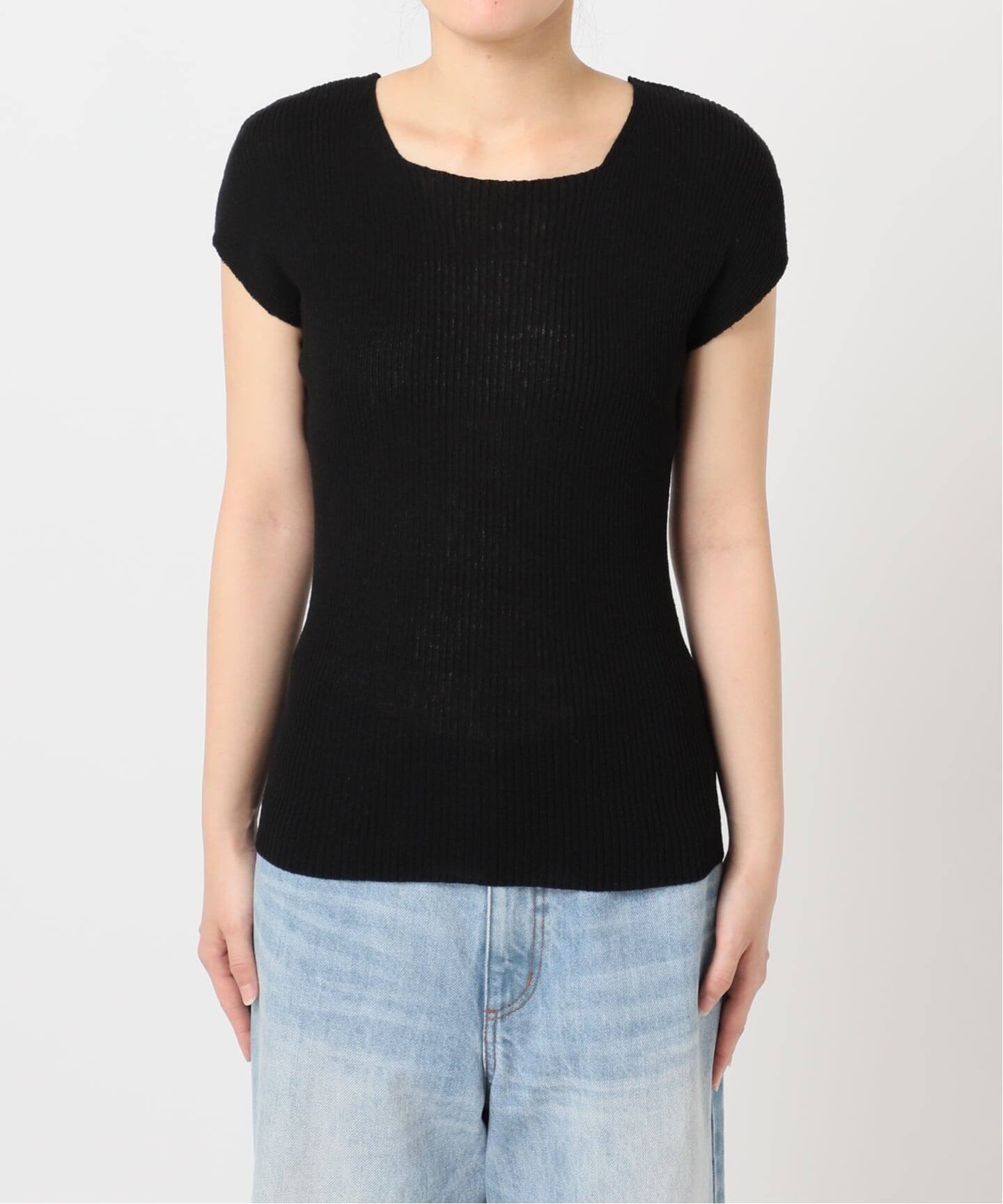 le / ル 別注 RIBBED CAP SLEEVELESS KNIT トップス（ニット／セーター