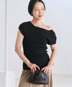 PLAGE プラージュ plage Lace Gilet ブラウス 黒 Plage｜プラージュの 