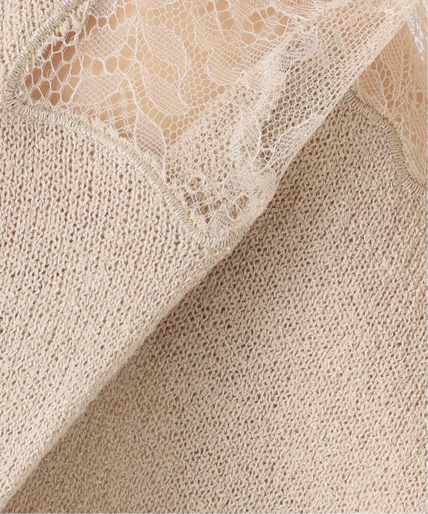 Cotton Boucle レースカーディガン（カーディガン）｜VERMEIL par iena