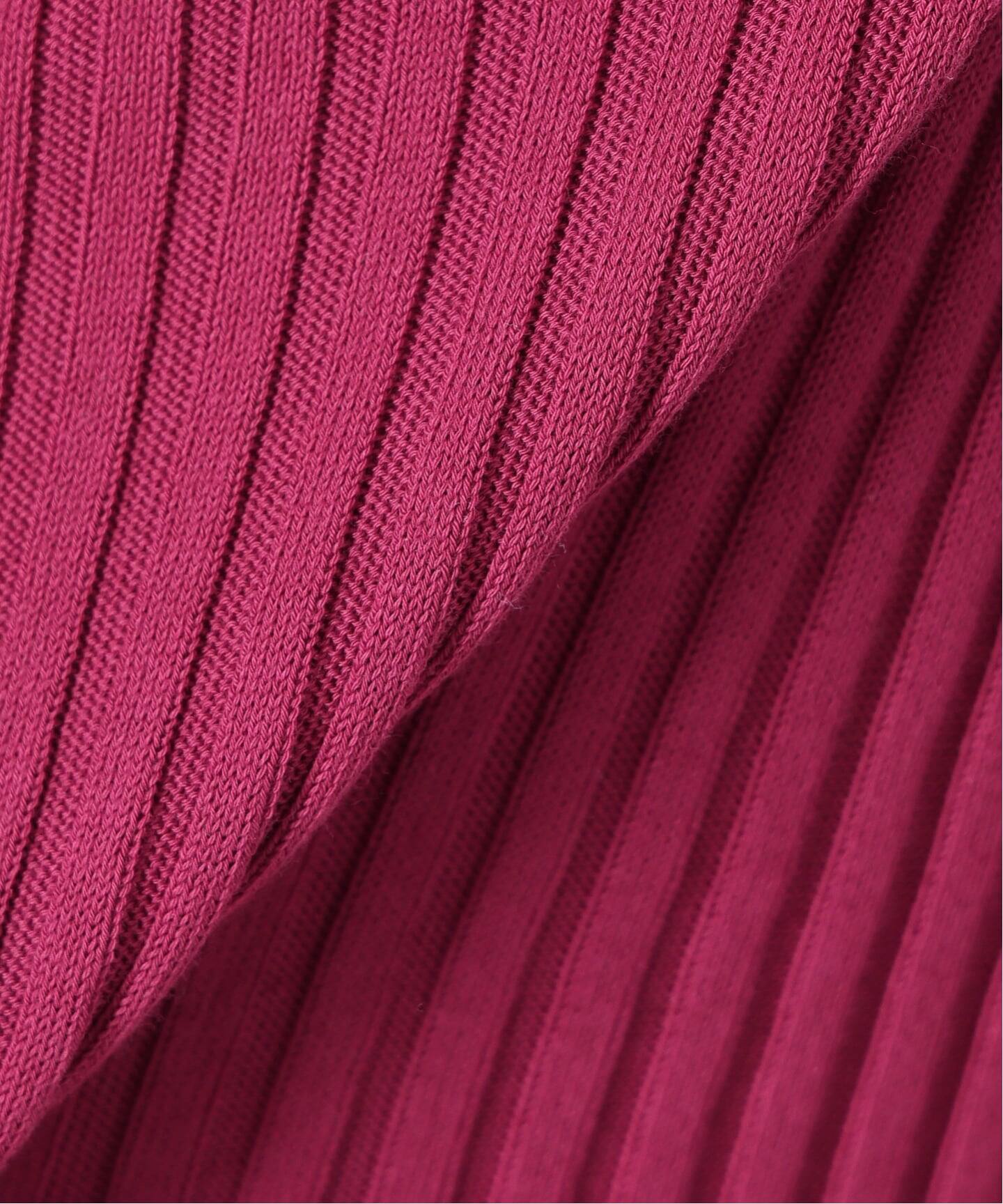 イタリア糸 RIB Vネックカーディガン（カーディガン）｜VERMEIL par