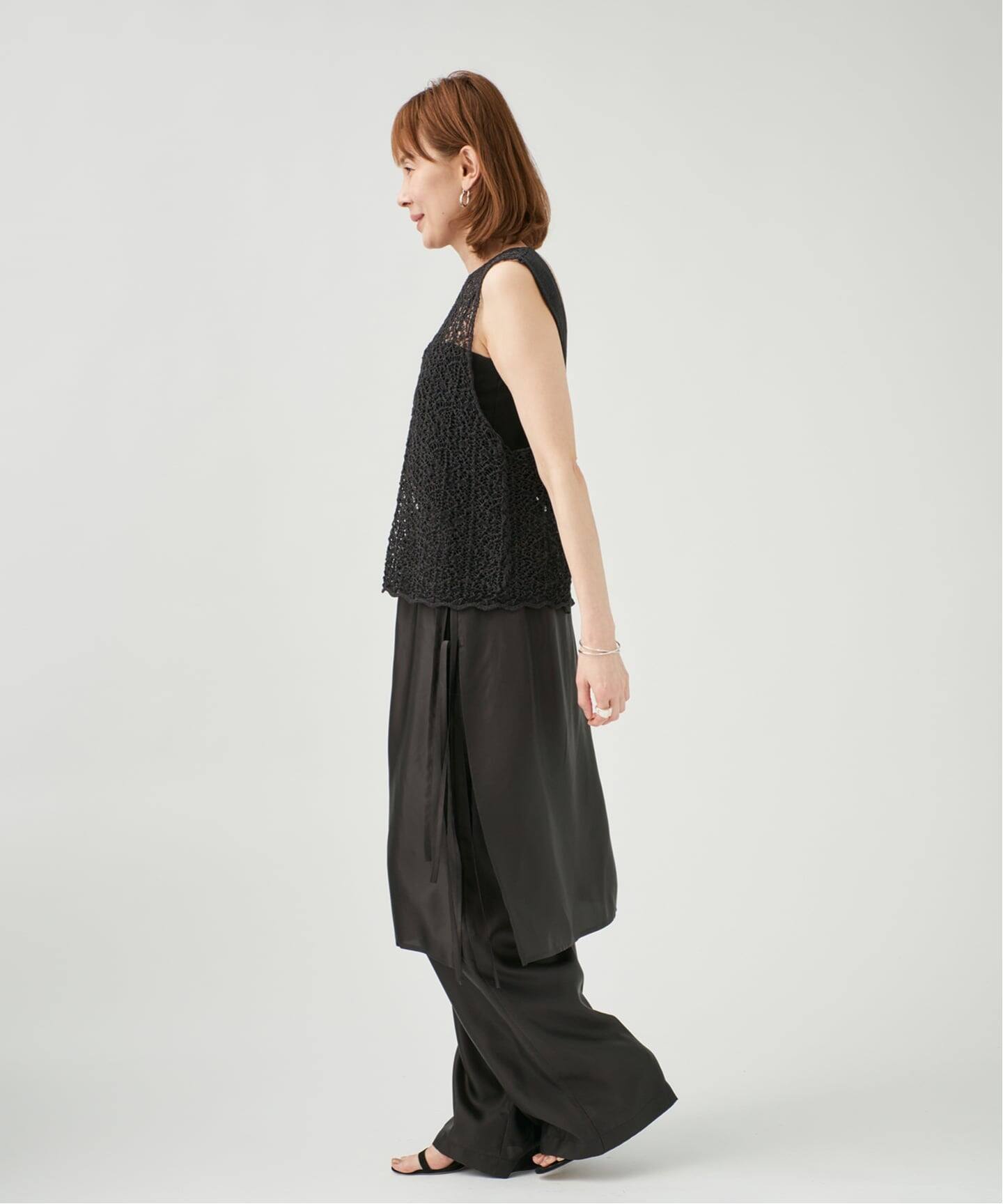 ENRICA エンリカ レース柄ニット KNIT225（ニット／セーター