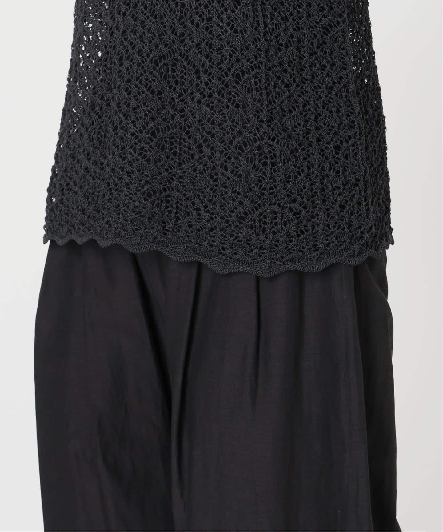 ENRICA エンリカ レース柄ニット KNIT225（ニット／セーター