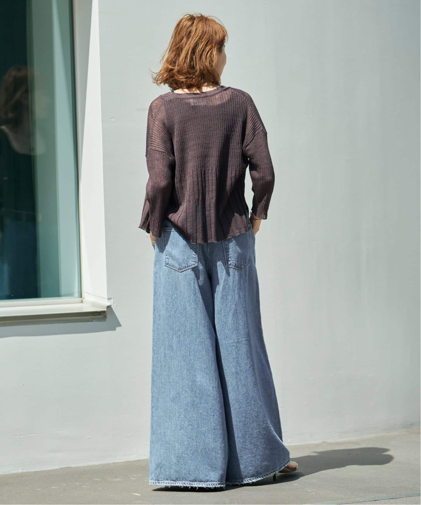 ENRICA エンリカ Vネックカーディガン KNIT 231（カーディガン