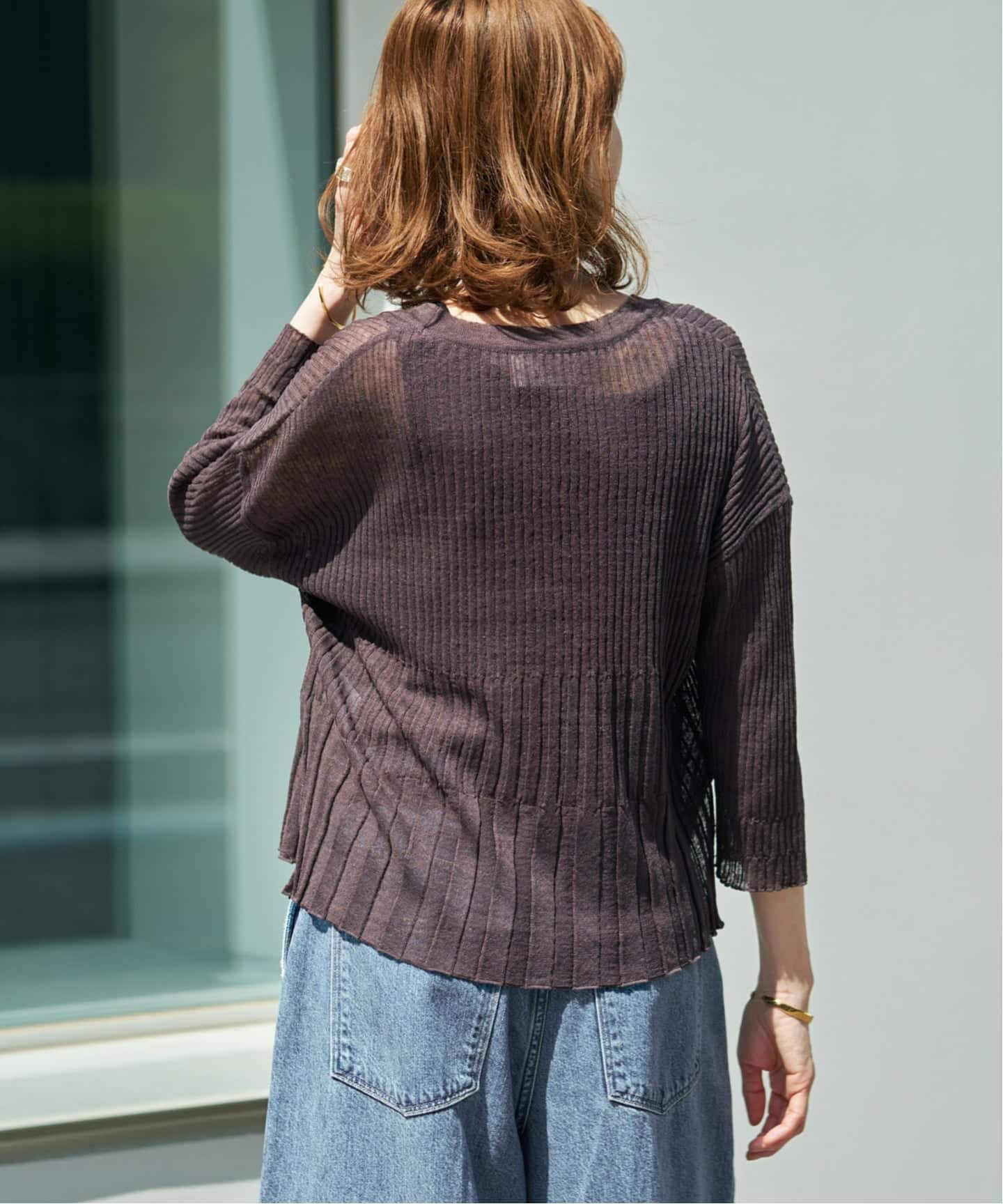ENRICA エンリカ Vネックカーディガン KNIT 231（カーディガン