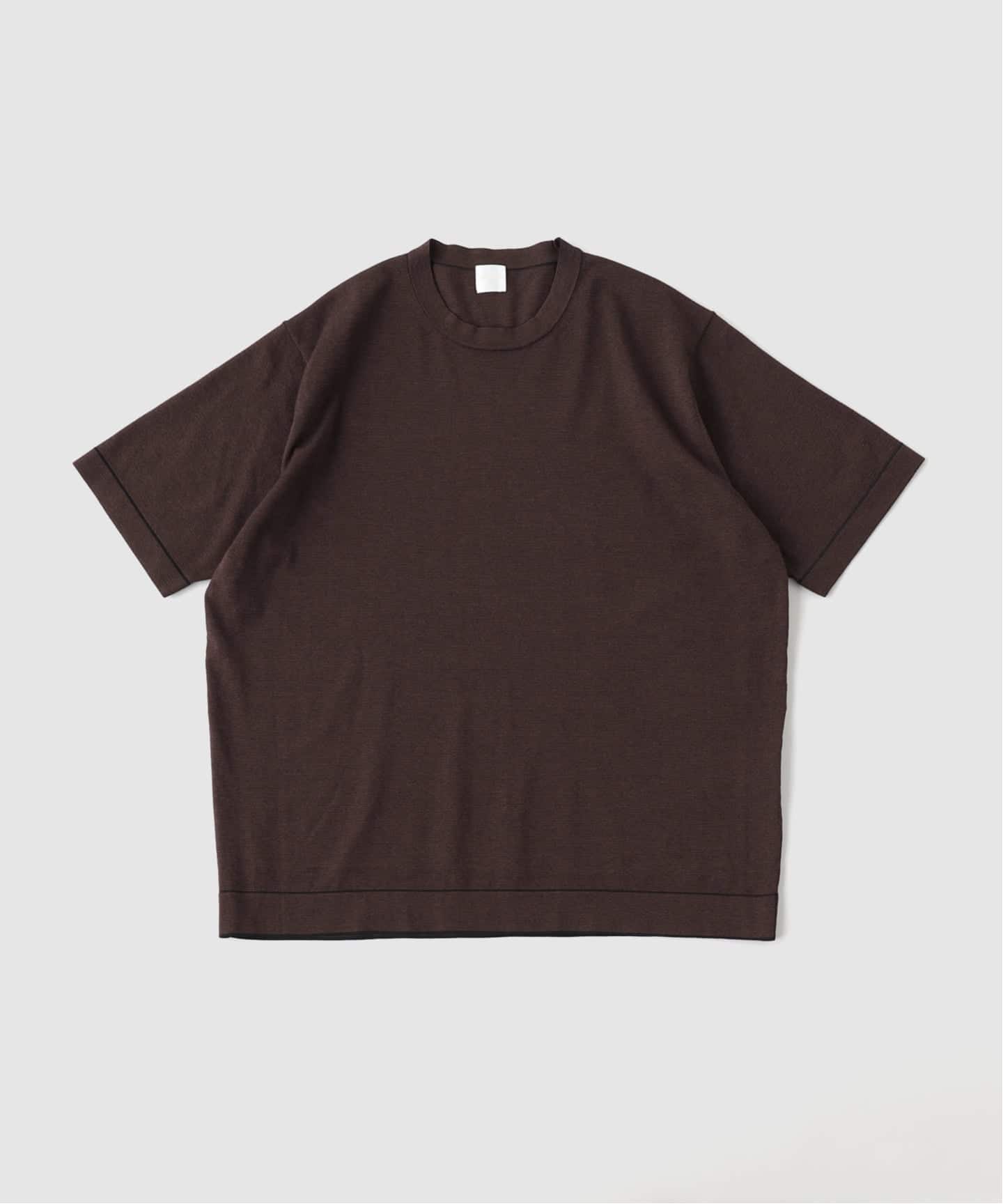 マイクロ ボーダー ニット Tシャツ（Tシャツ／カットソー）｜EDIFICE