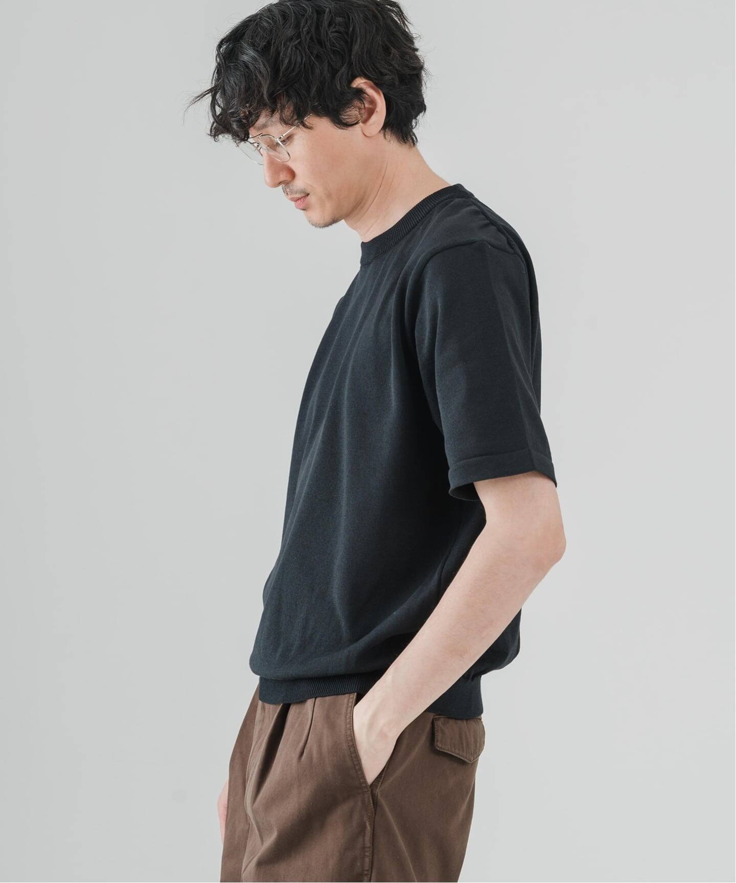 Essential ニット Tシャツ（Tシャツ／カットソー）｜EDIFICE