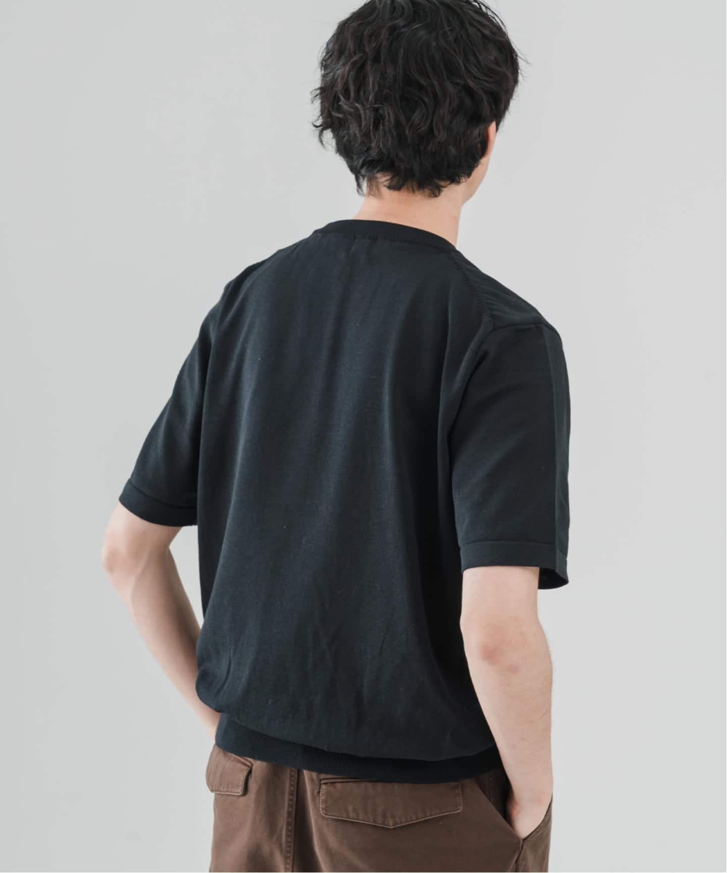 Essential ニット Tシャツ（Tシャツ／カットソー）｜EDIFICE