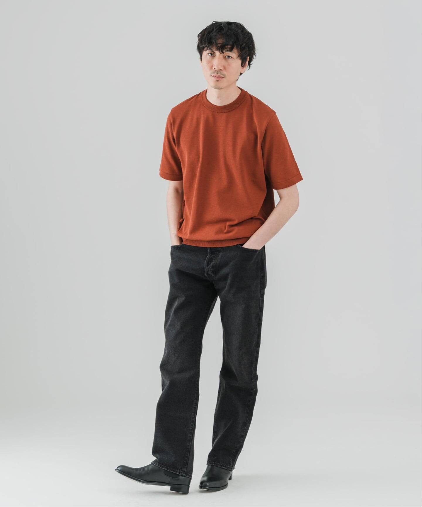 Essential ニット Tシャツ（Tシャツ／カットソー）｜EDIFICE