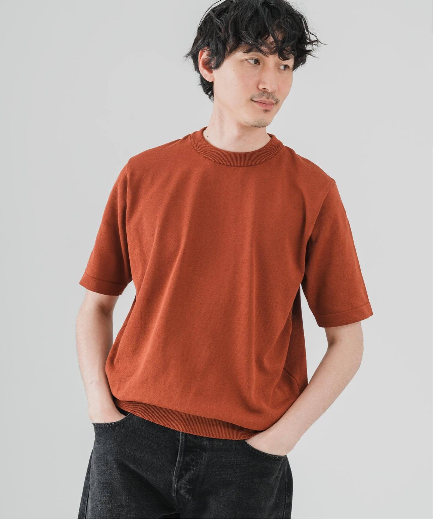 Essential ニット Tシャツ（Tシャツ／カットソー）｜EDIFICE