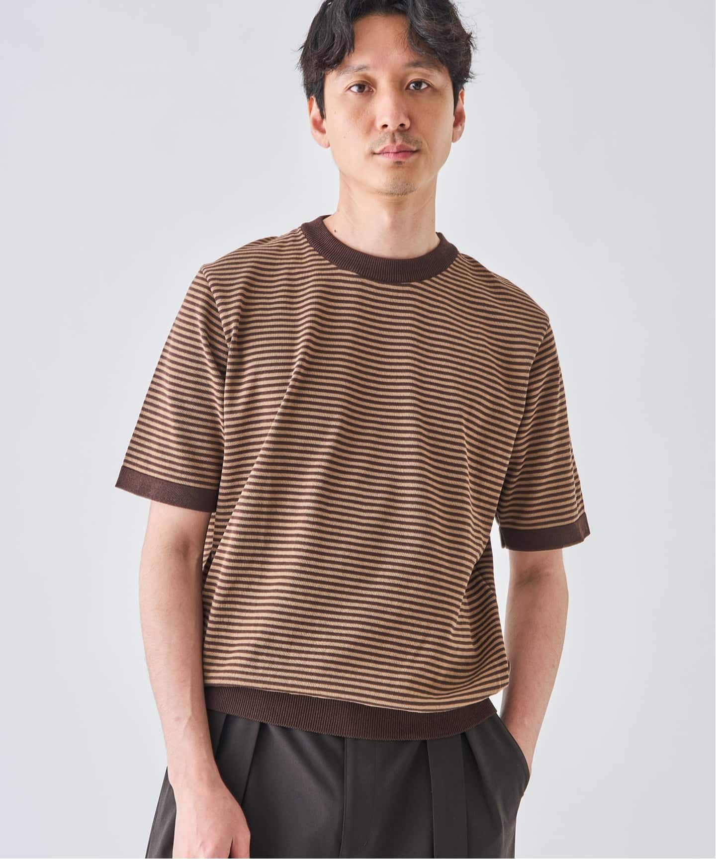 Essential ニット Tシャツ（Tシャツ／カットソー）｜EDIFICE