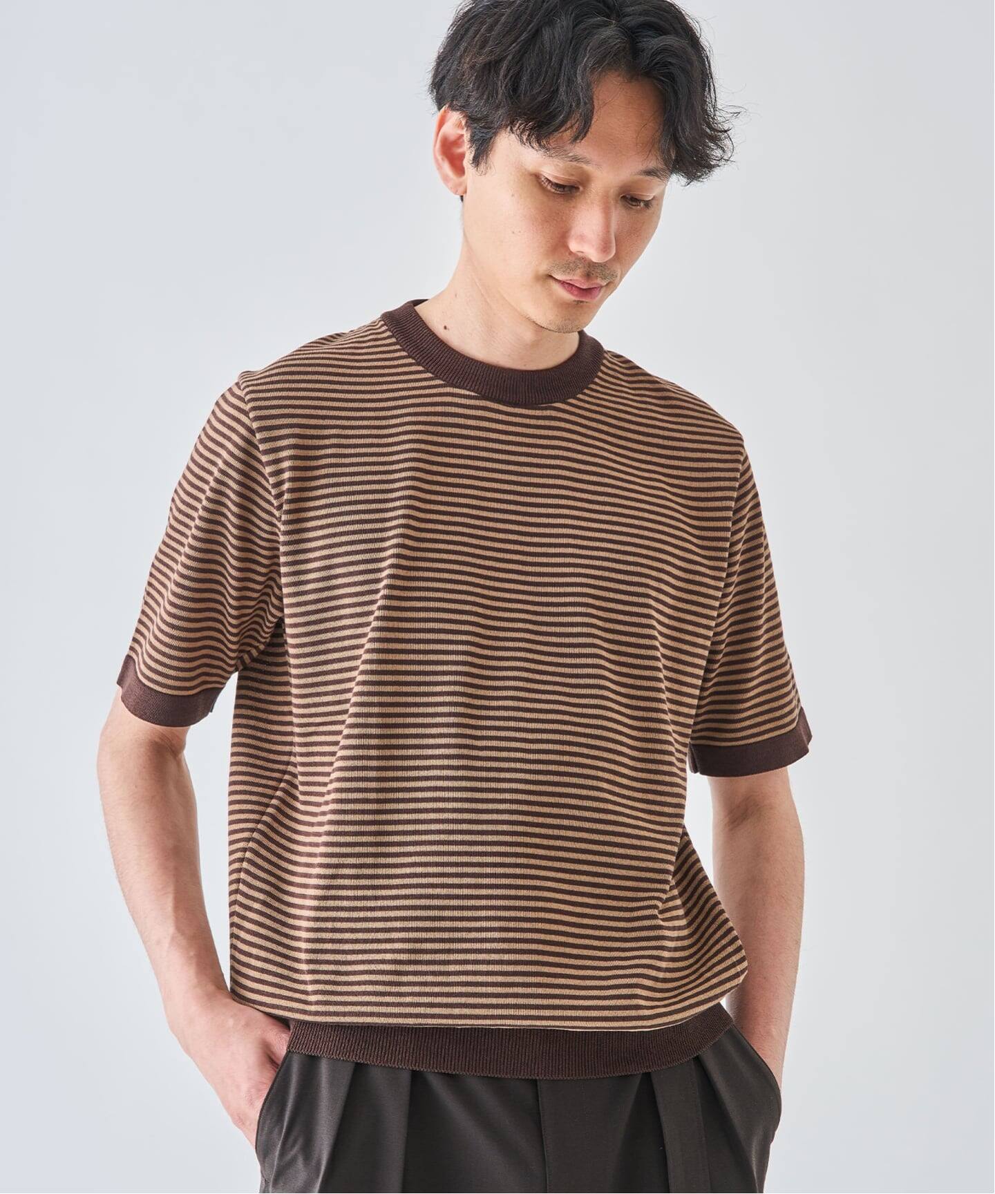 Essential ニット Tシャツ（Tシャツ／カットソー）｜EDIFICE