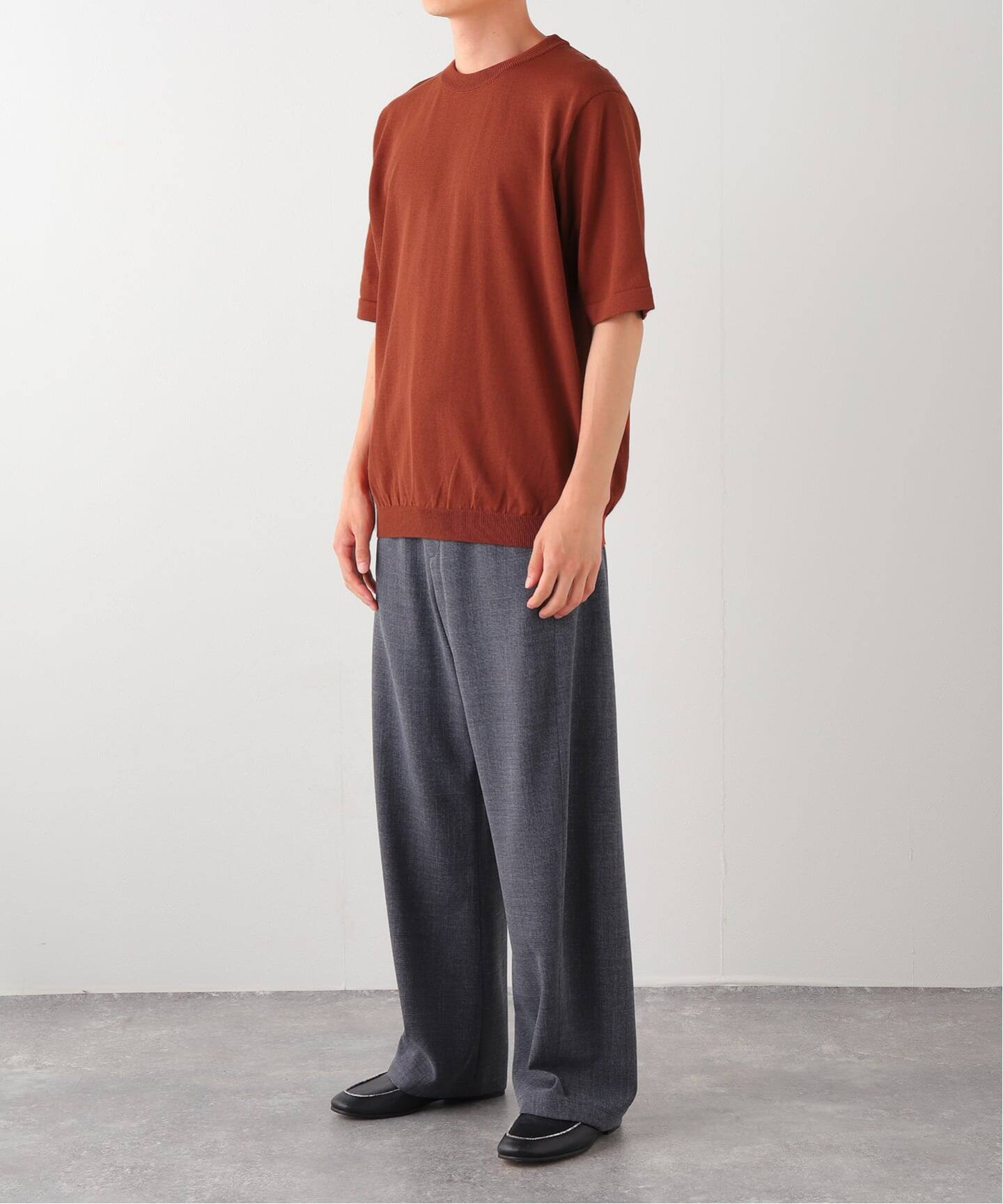 Essential ニット Tシャツ（Tシャツ／カットソー）｜EDIFICE