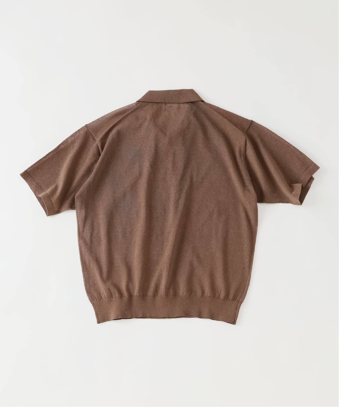 LINEN LUXE ニット ポロ（ポロシャツ）｜EDIFICE（エディフィス）の