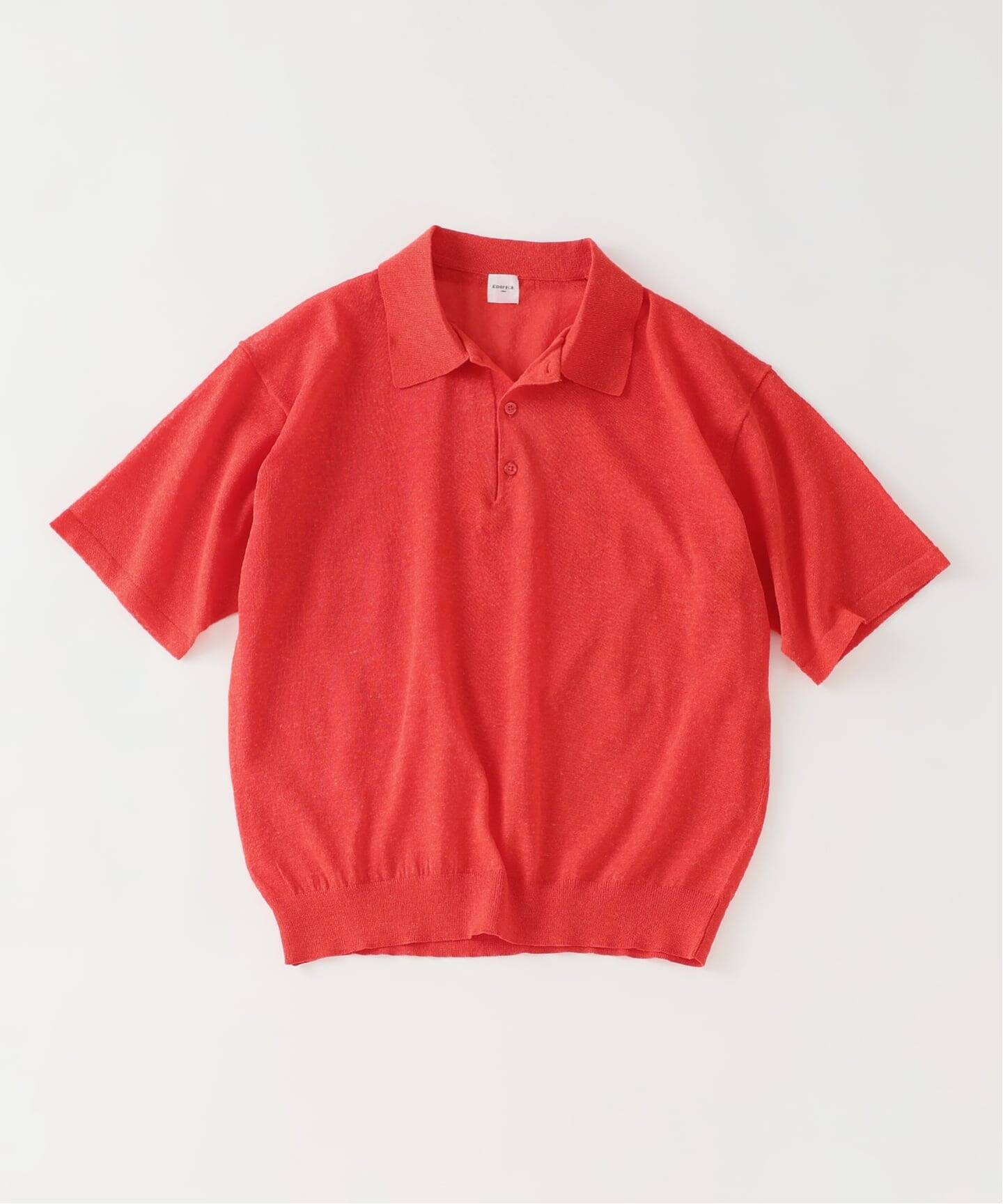 LINEN LUXE ニット ポロ（ポロシャツ）｜EDIFICE（エディフィス）の