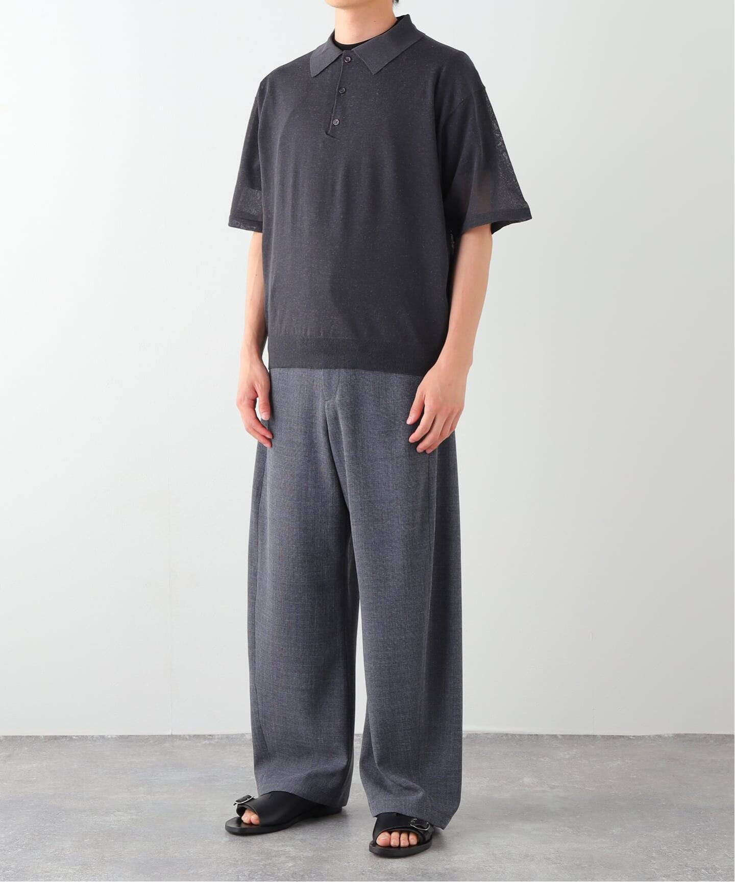 LINEN LUXE ニット ポロ（ポロシャツ）｜EDIFICE（エディフィス）の