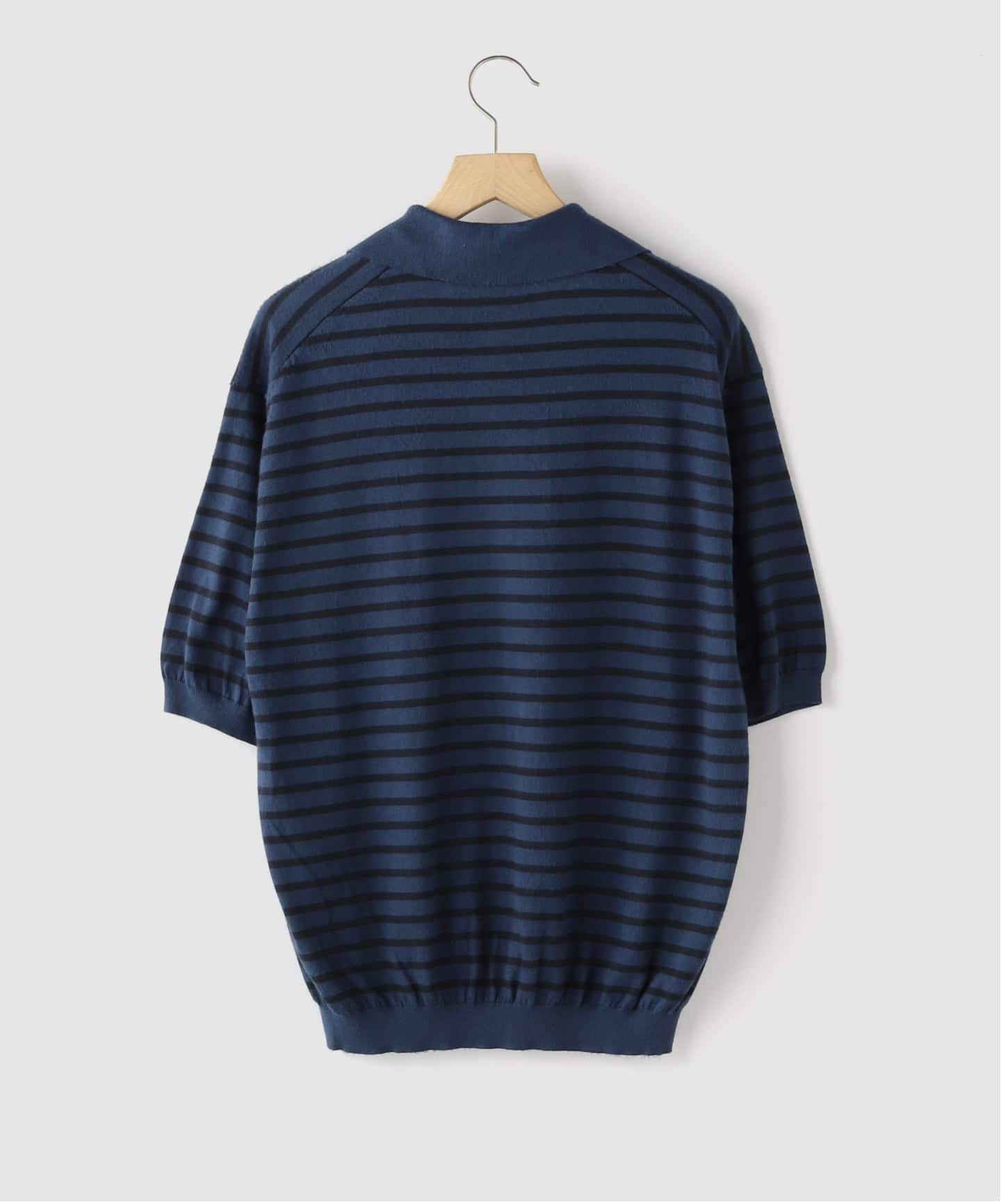 AURALEE (オーラリー) HIGH GAUGE COTTON KNIT SKIPPER ポロ