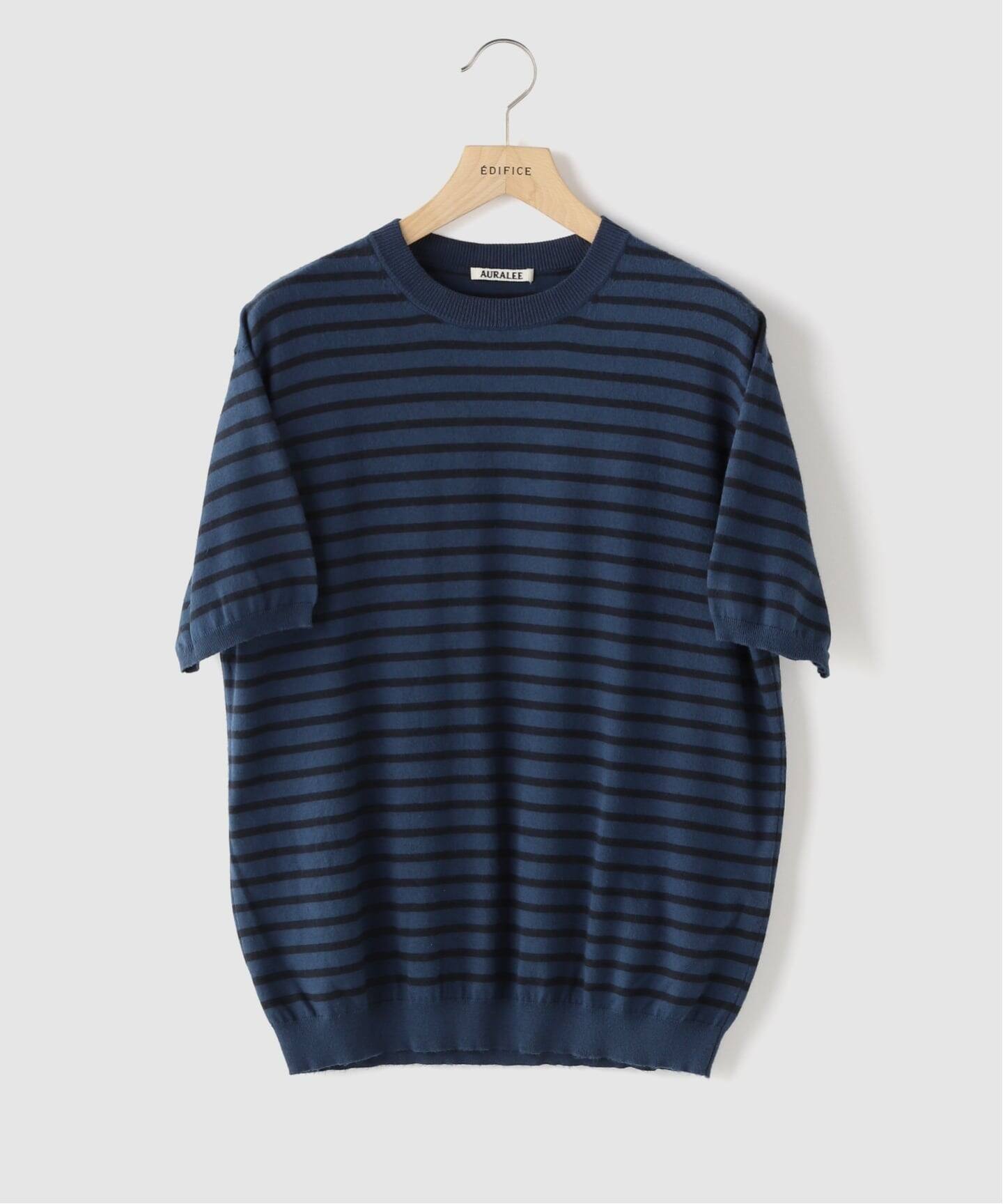 AURALEE (オーラリー) HIGH GAUGE COTTON KNIT TEE（Tシャツ 