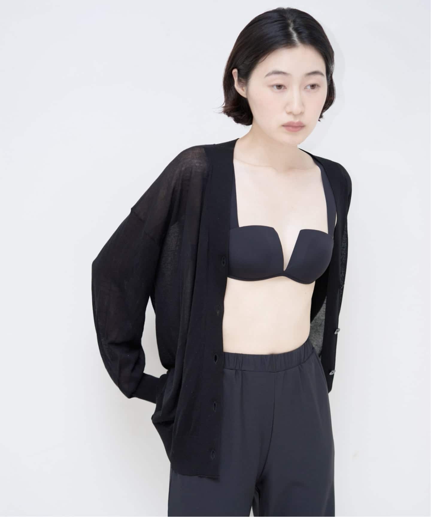 NICENICE MOMENT/ナイスナイスモーメント】 SQUARE CUT BRA（ブラ