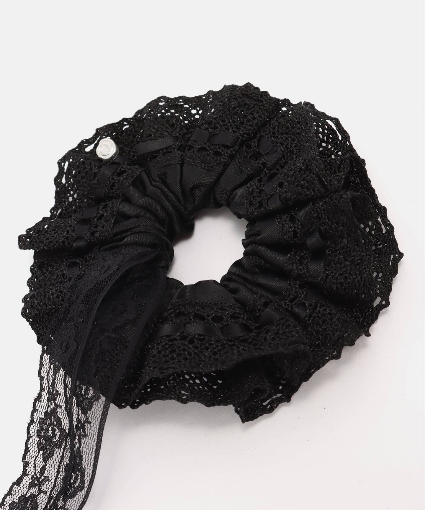 MERRMA LACE SCRUNCHIE #S9 S25 90/10：シュシュ（ヘアアクセサリー