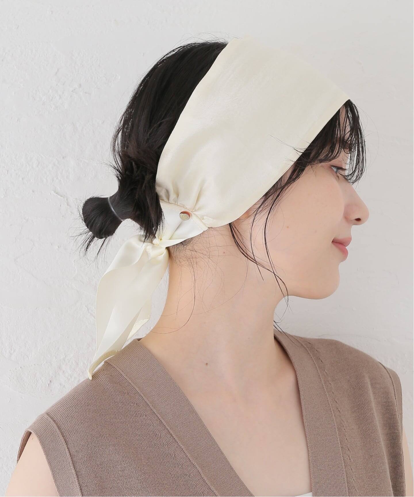 MERRMA FROISSE SILK BANDEAU #S9 H21 90/10：ヘアバンド（ヘア
