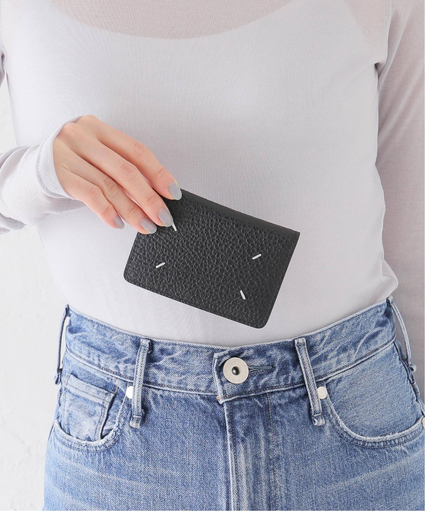 MAISON MARGIELA CARD HOLDER SLIM 2 SA1VX0011-P4455：カードホルダー