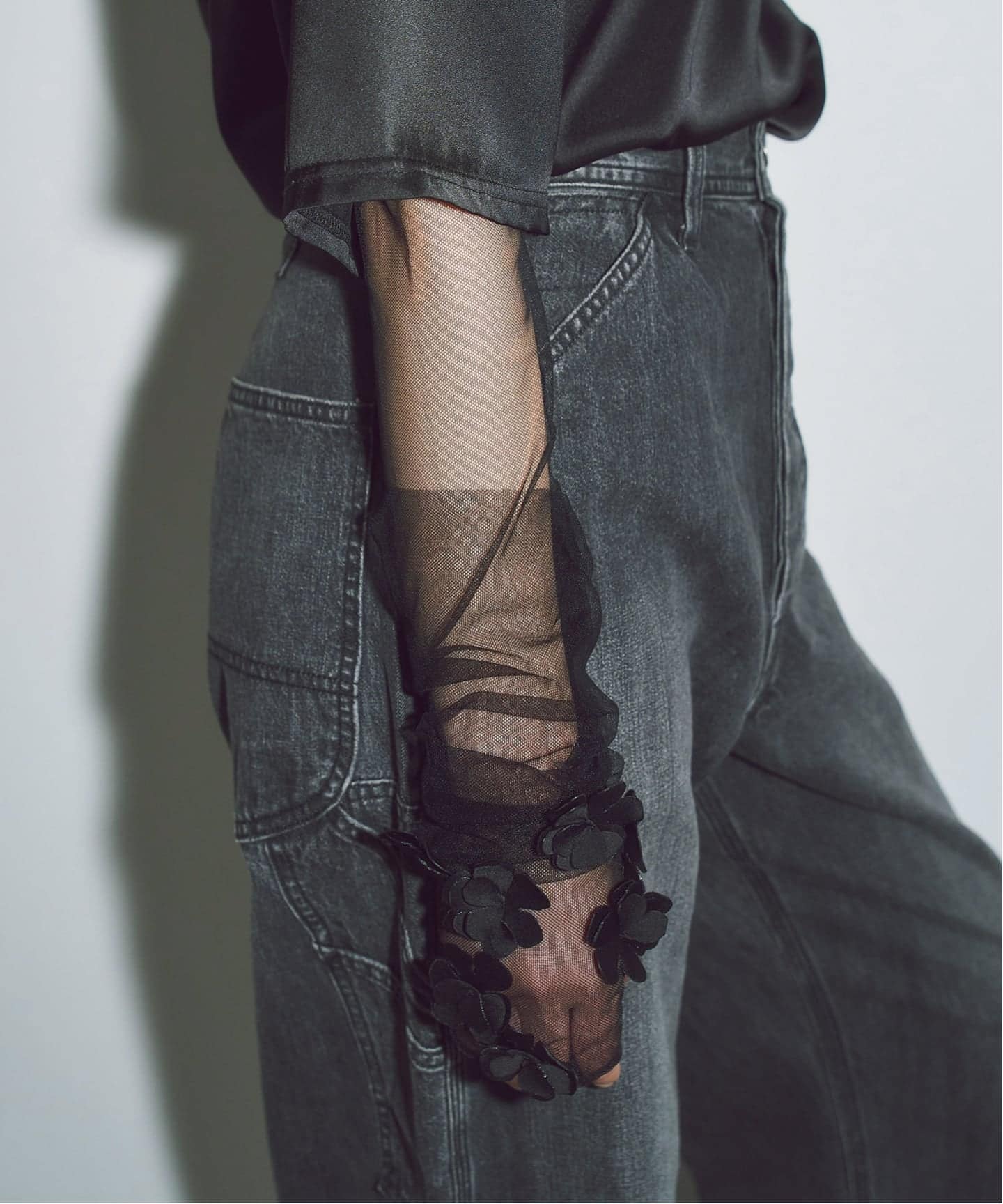 予約》MARGE 別注 TULLE FLOWER GLOVES：手袋（手袋）｜CITYSHOP