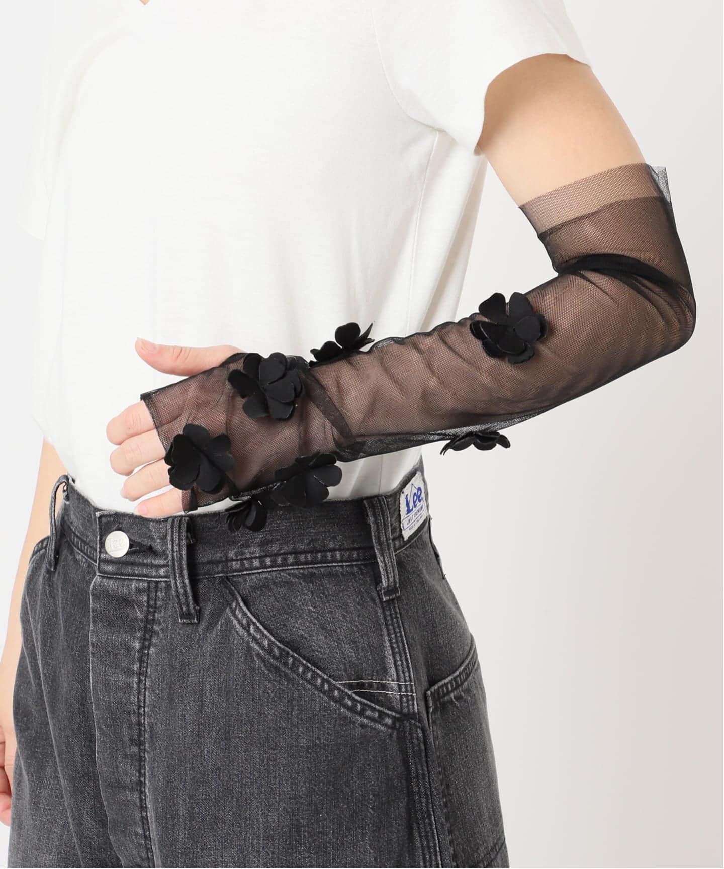 予約》MARGE 別注 TULLE FLOWER GLOVES：手袋（手袋）｜CITYSHOP