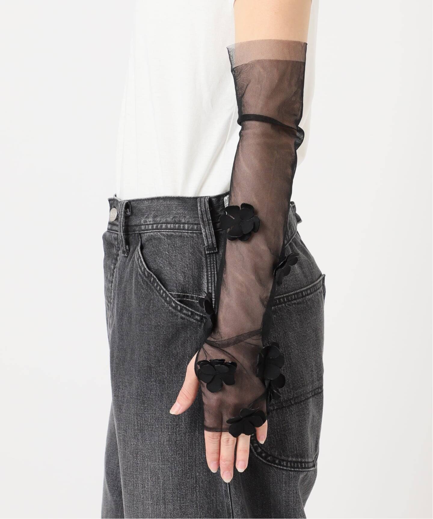 予約》MARGE 別注 TULLE FLOWER GLOVES：手袋（手袋）｜CITYSHOP