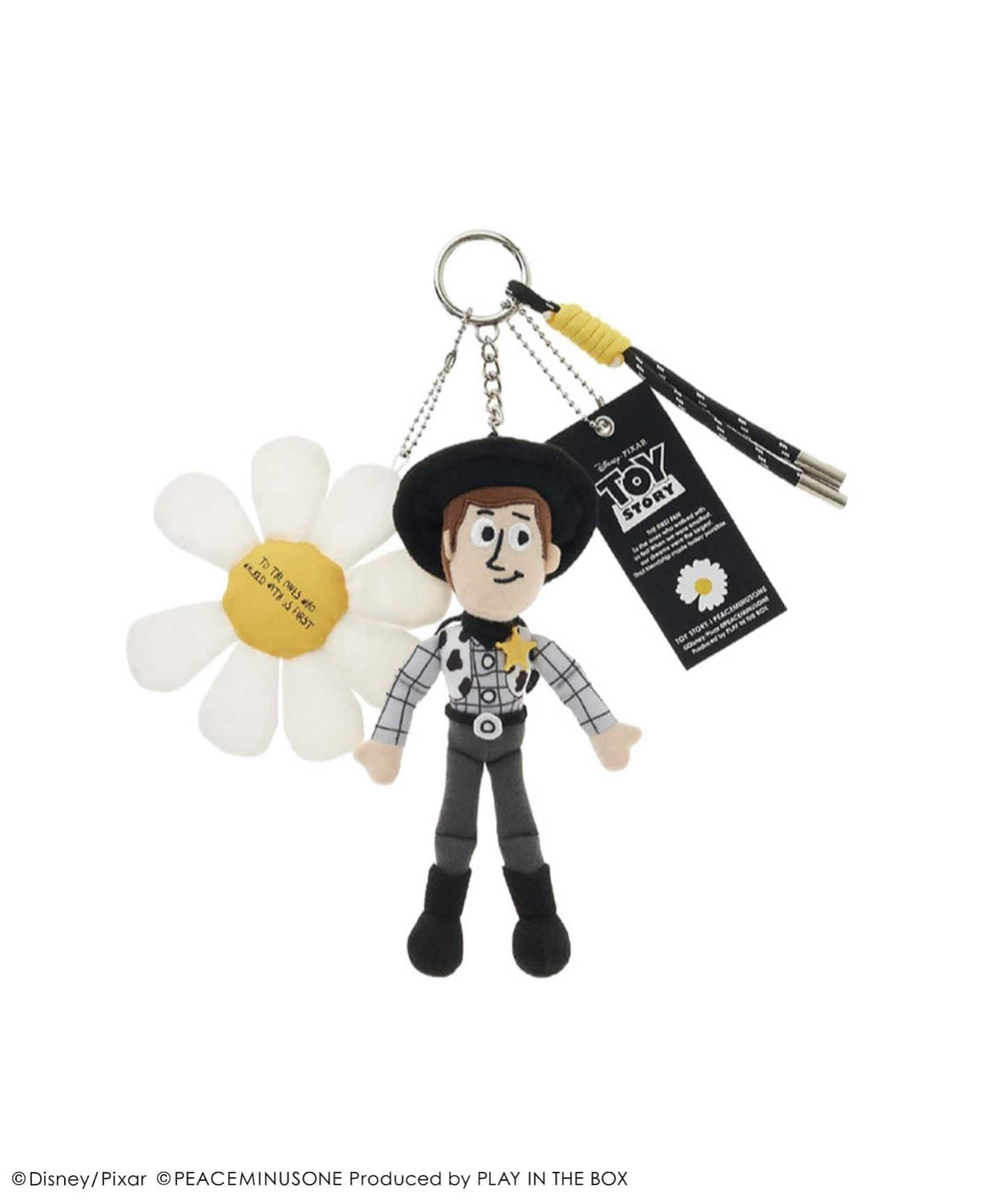 トイ・ストーリー ウッディ　キーホルダーTHE FIRST FAN 韓国 ソンス THE FIRST FAN_PLUSH KEY RING_WOODY（その他ファッション小物