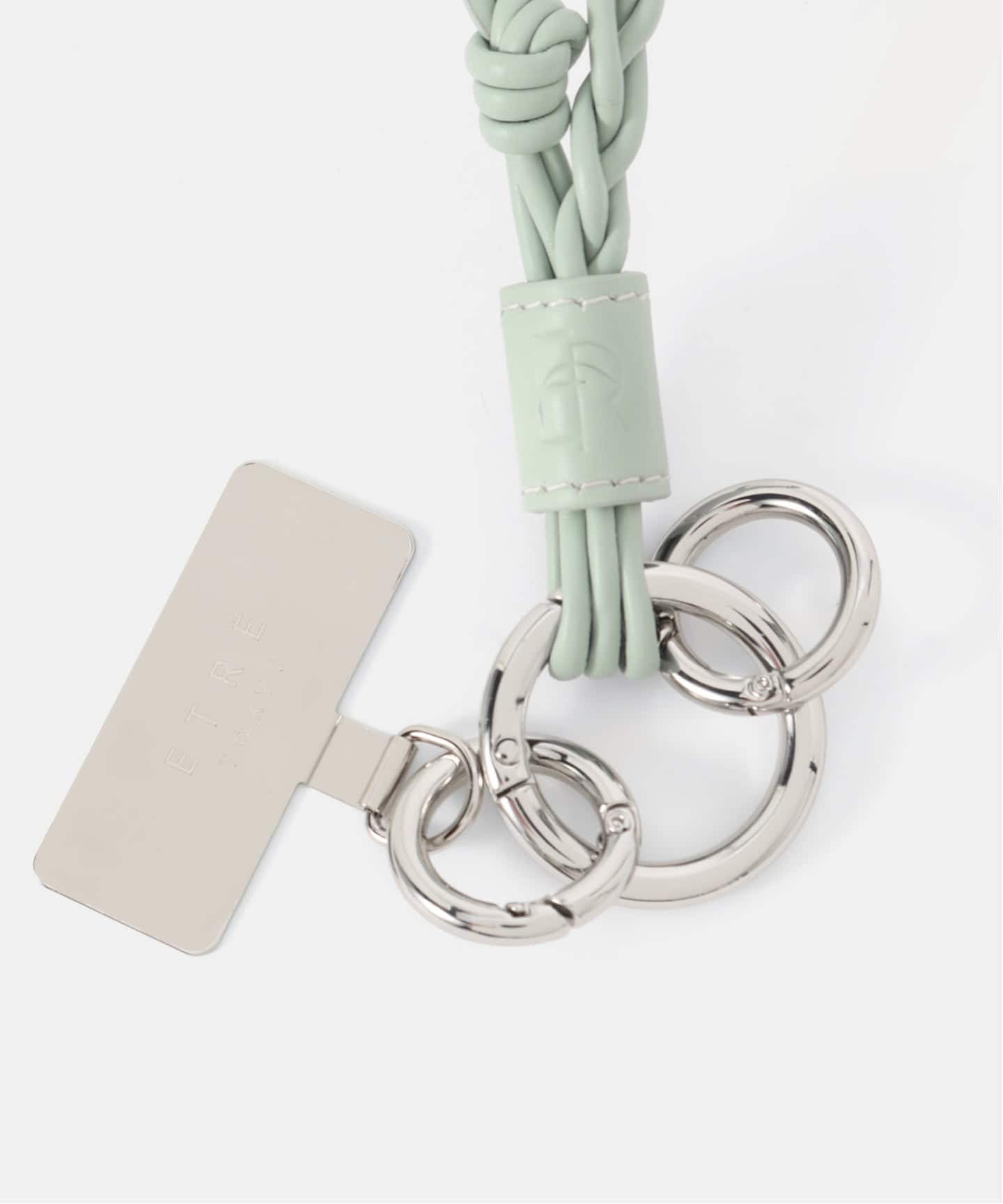 ETRE TOKYO レザーコードショートマルチストラップ（キーケース／キー