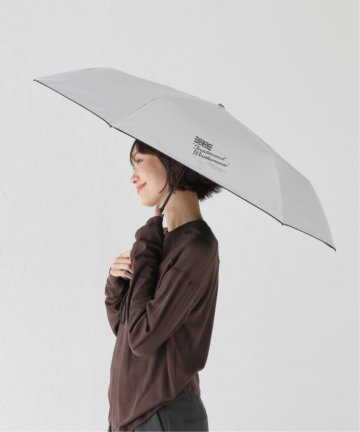 TRADITIONAL WEATHERWEAR LIGHT WEIGHT UMBRELLA-SILVER-（傘）｜BOICE