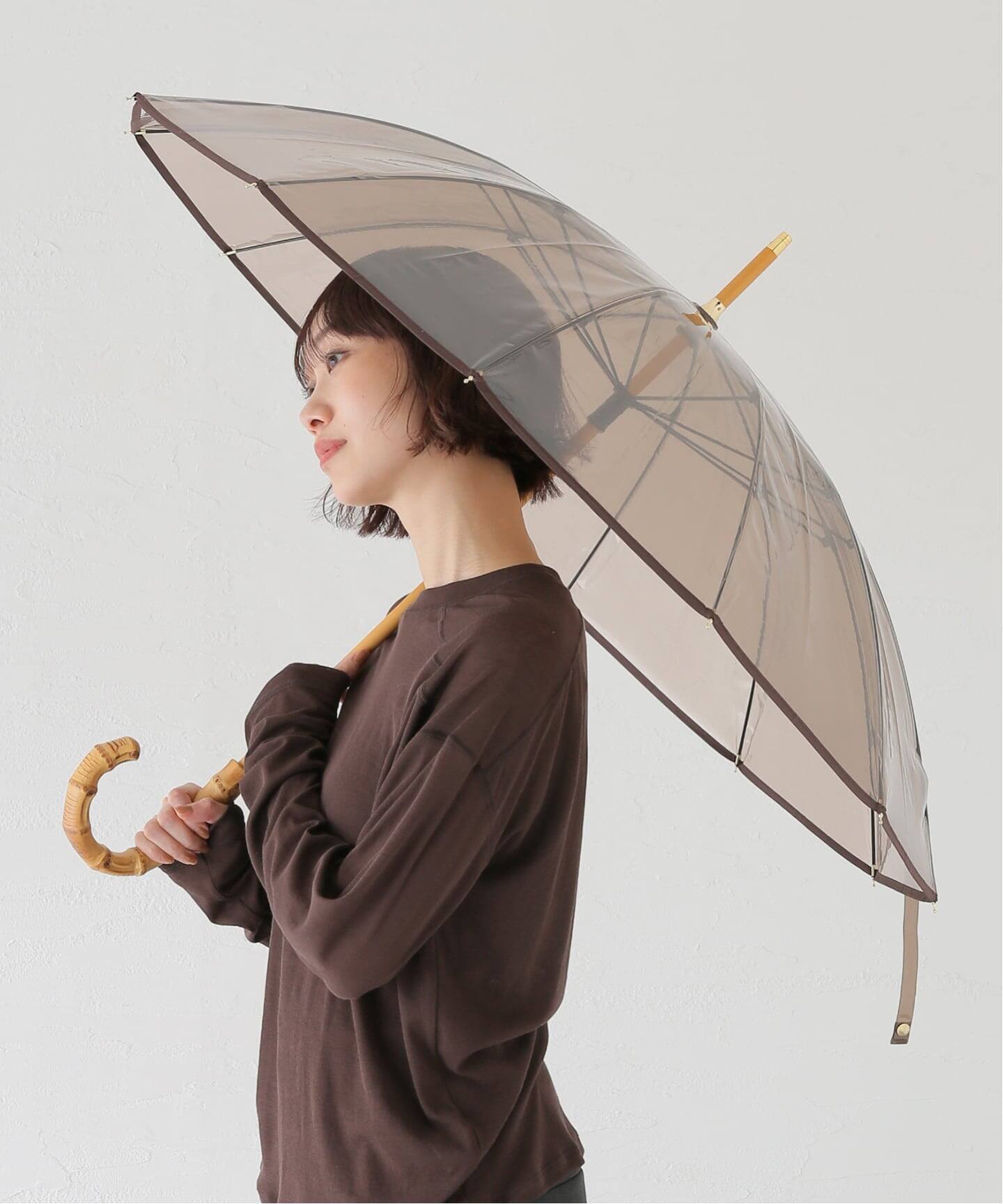 TRADITIONAL WEATHERWEAR CLEAR UMBRELLA BAMBOO（傘）｜BOICE FROM