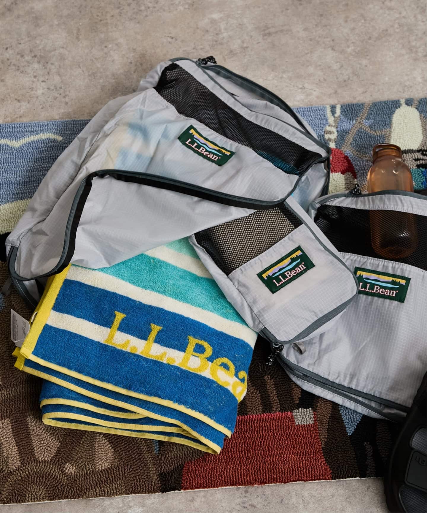 L.L.BEAN Indoor/Outdoor Vacationland Rug（その他ファッション小物