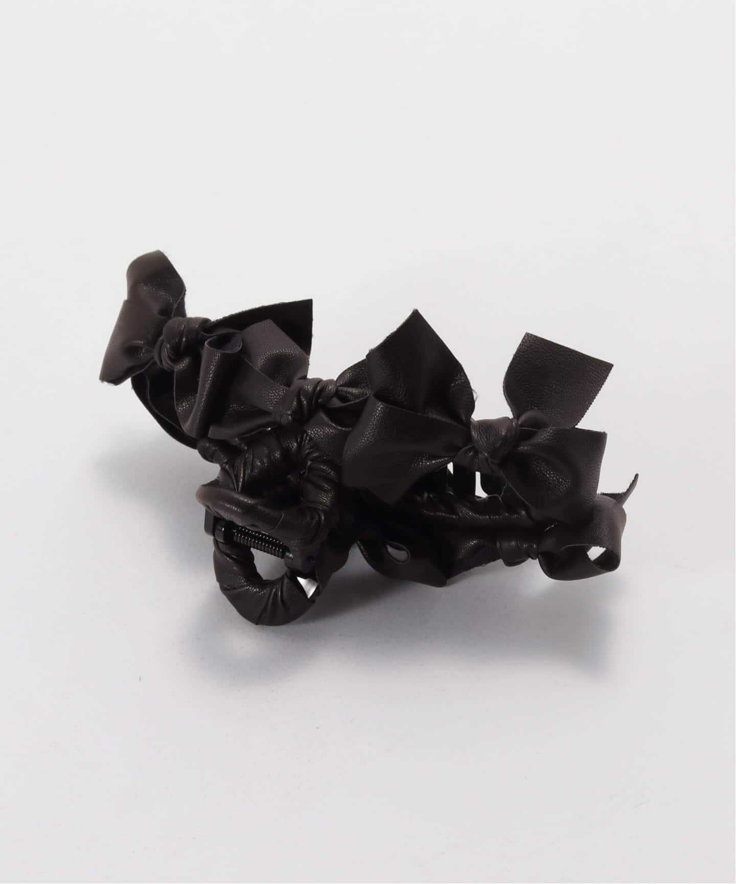 TRESSE/トレス Leather ruban clip（ヘアアクセサリー）｜La Totalite