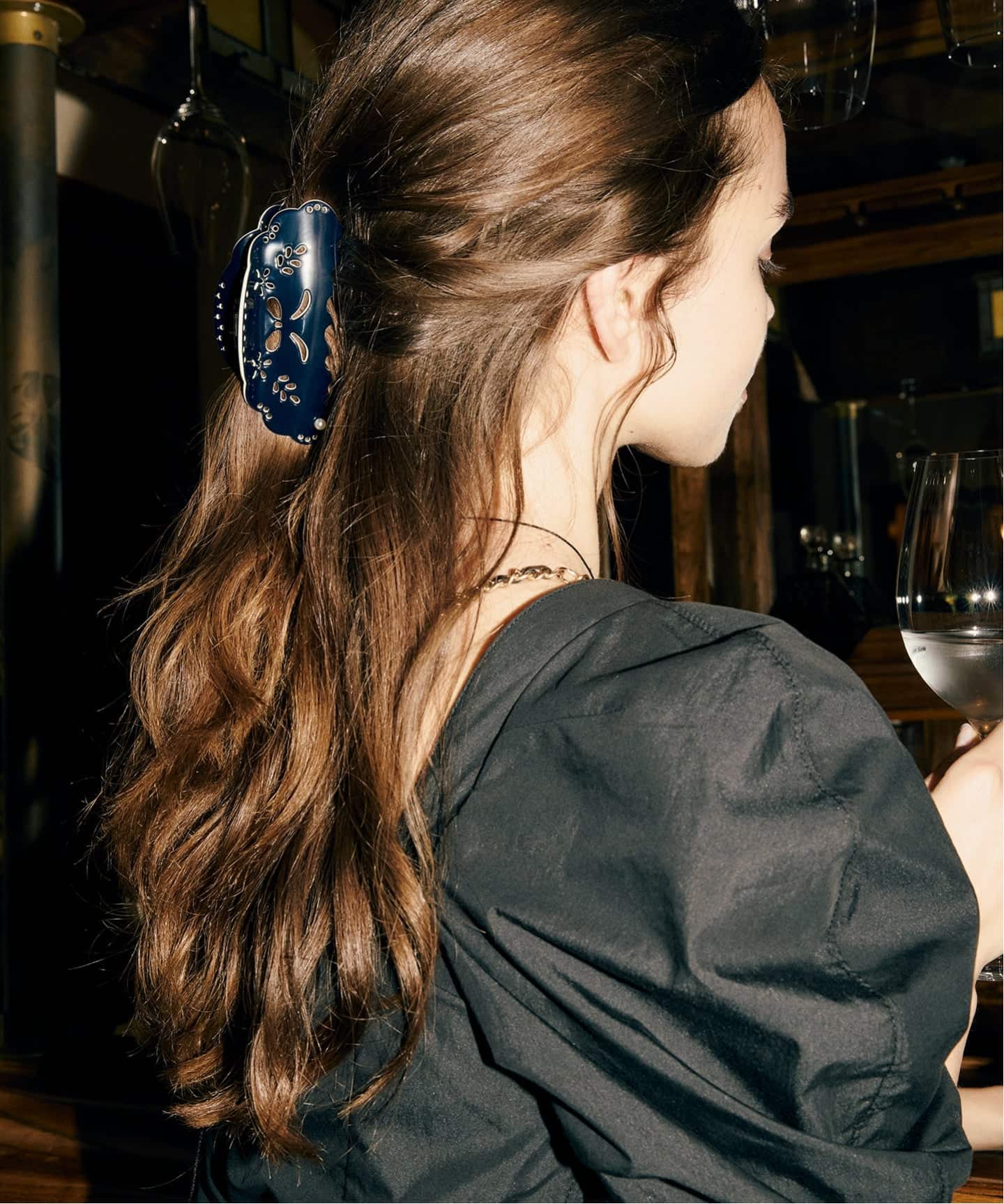予約》【perle, by SAORI TANABE】Scallop（ヘアアクセサリー）｜La