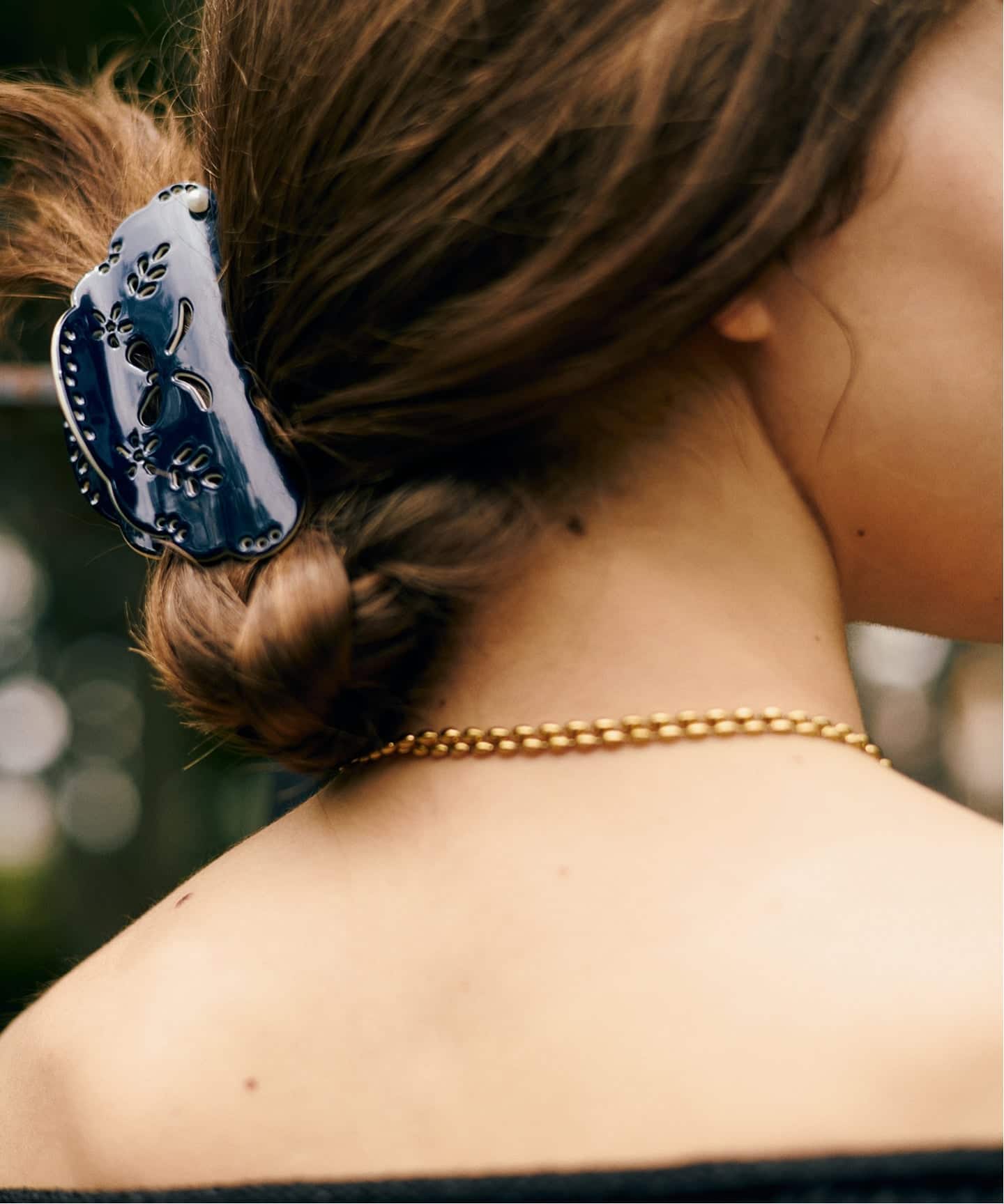 予約》【perle, by SAORI TANABE】Scallop（ヘアアクセサリー）｜La