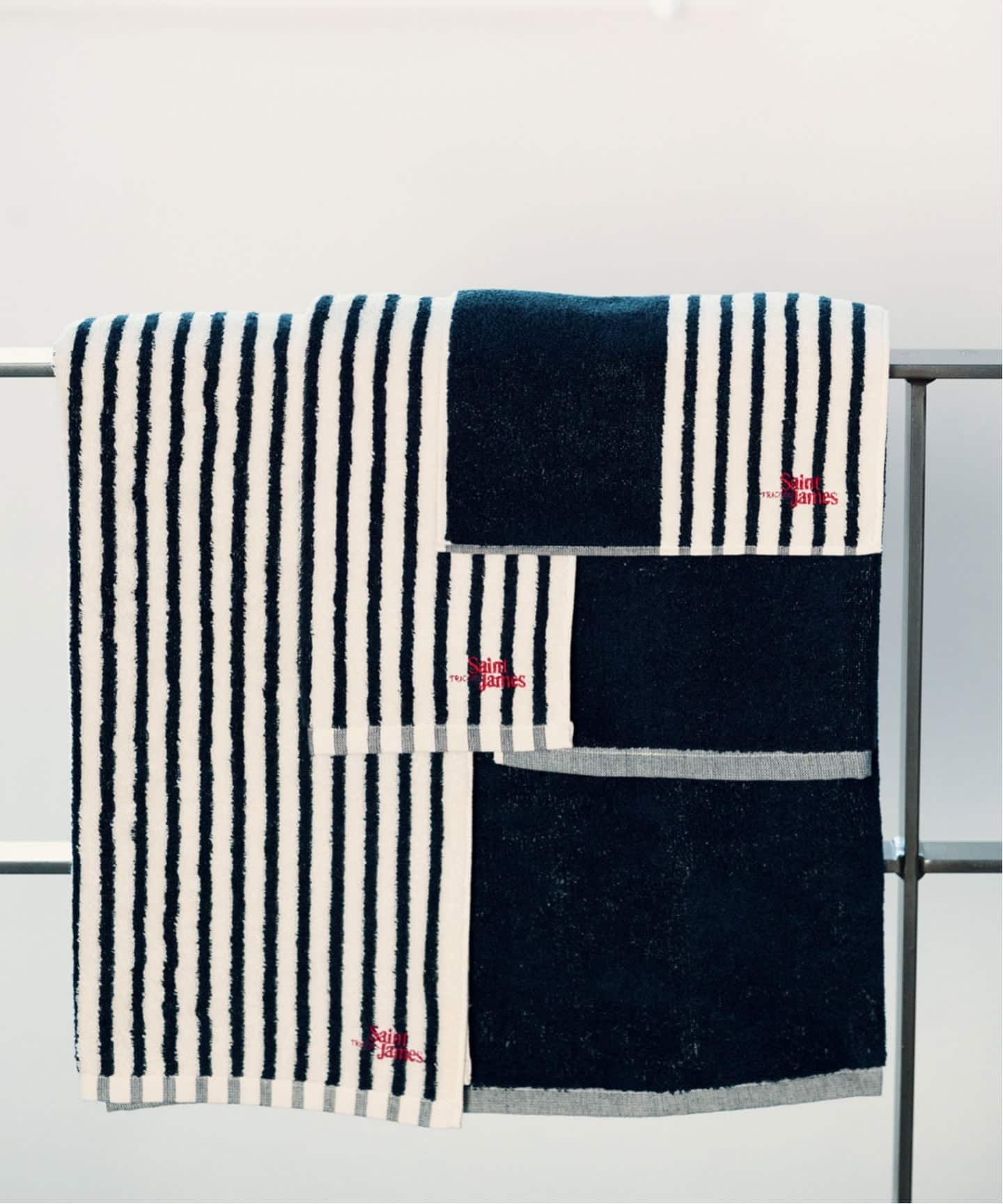 OLSIA×SAINTJAMES HAND TOWEL / ハンドタオル（ハンカチ）｜SAINT