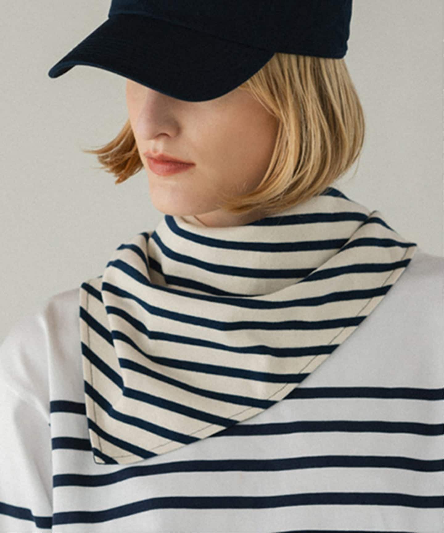 SOL soonerorlater / スーナーオアレイター BORDER SCARF（スカーフ