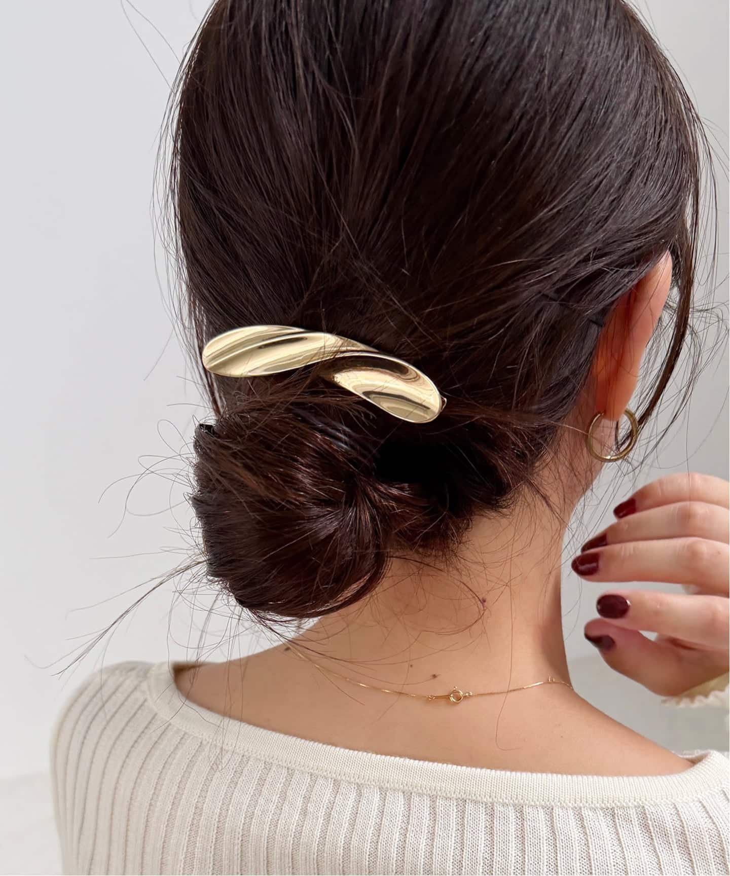 JAMIRAY / ジャミレイ TWISTED SHELL HAIRCLIP（ヘアアクセサリー