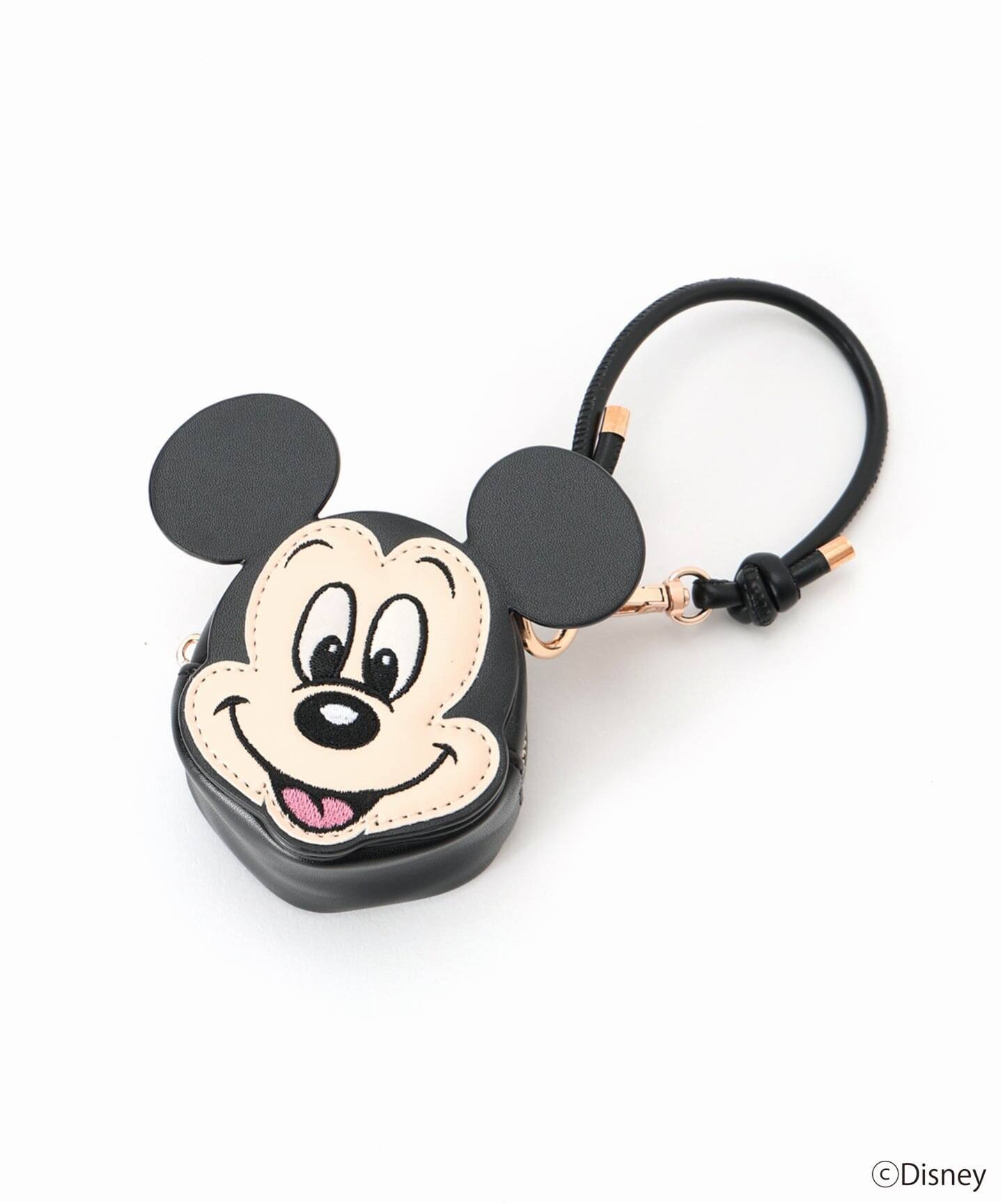 【新品】スピックアンドスパン　ウィッフル　別注　ミッキーキーホルダーポーチ WEB限定追加予約3》WIFFLE / ウィッフル 別注ミッキーキーホルダー