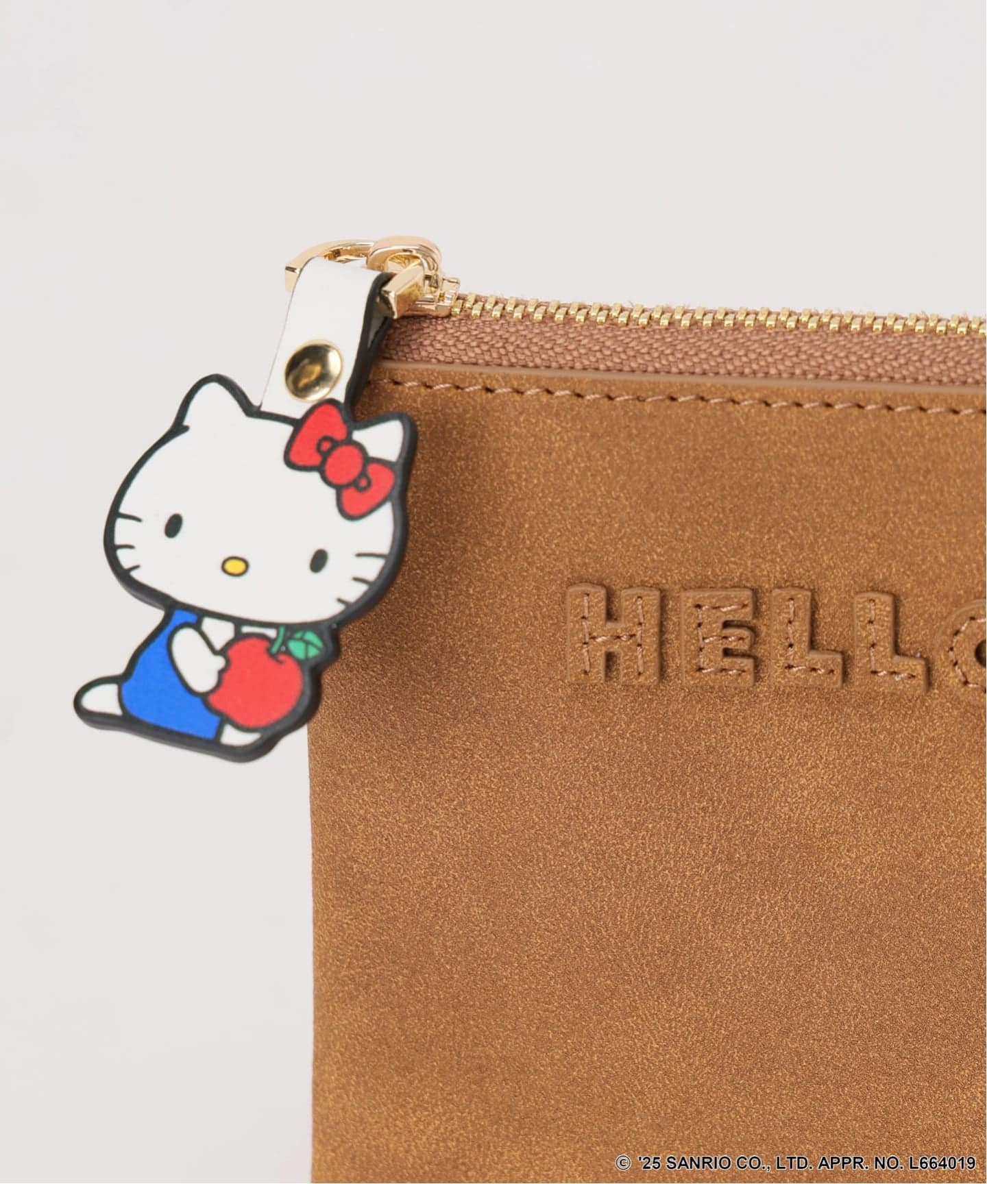 追加予約》HELLO KITTY S&S HASHIBAMI フェイクスエードポーチ（ポーチ