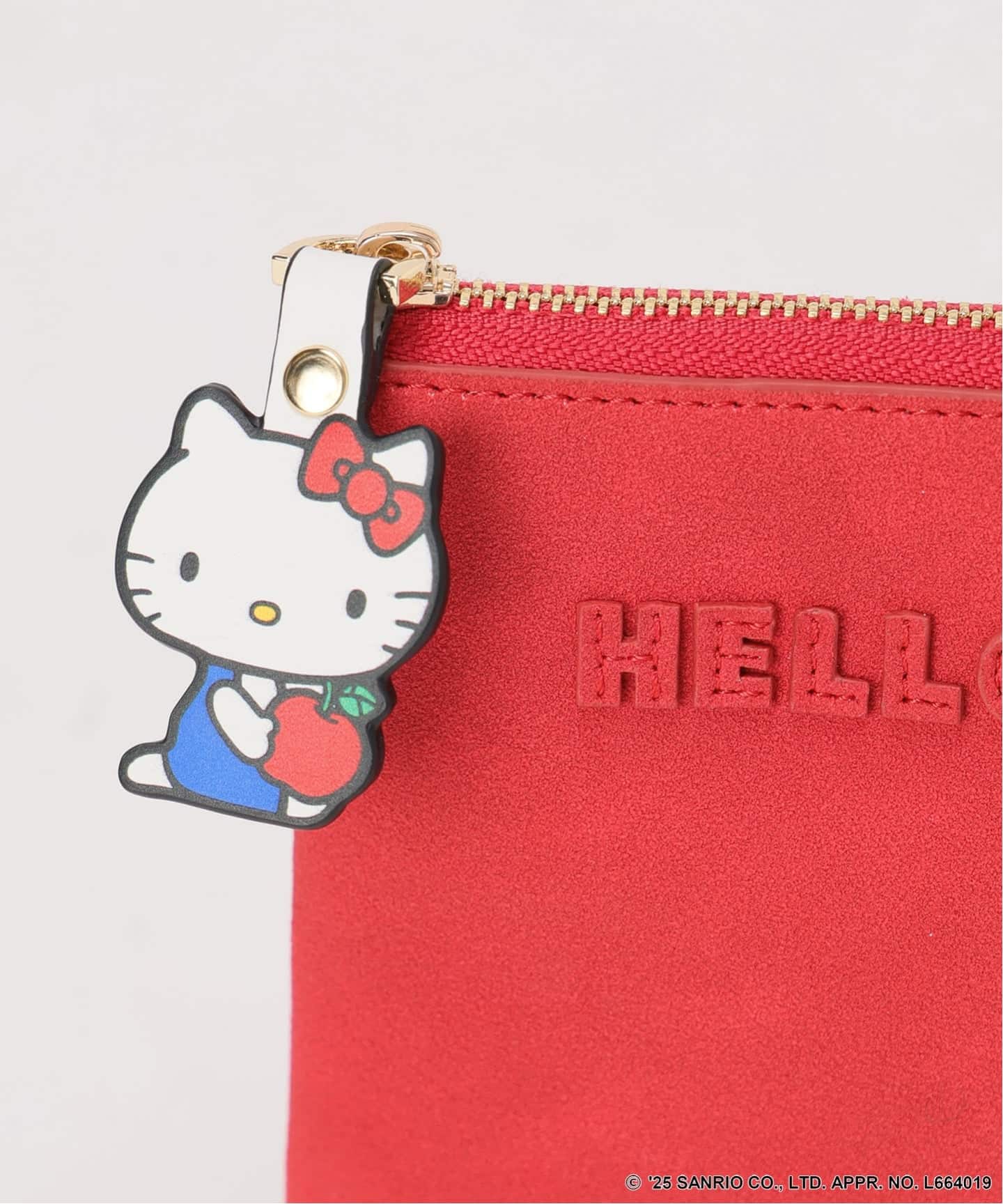 追加予約》HELLO KITTY S&S HASHIBAMI フェイクスエードポーチ（ポーチ