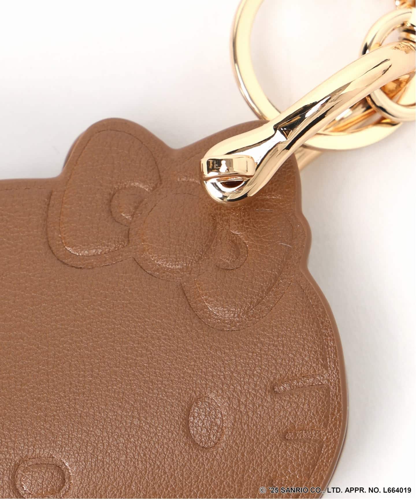 追加予約》HELLO KITTY S&S HASHIBAMI FACE レザーチャーム（キー
